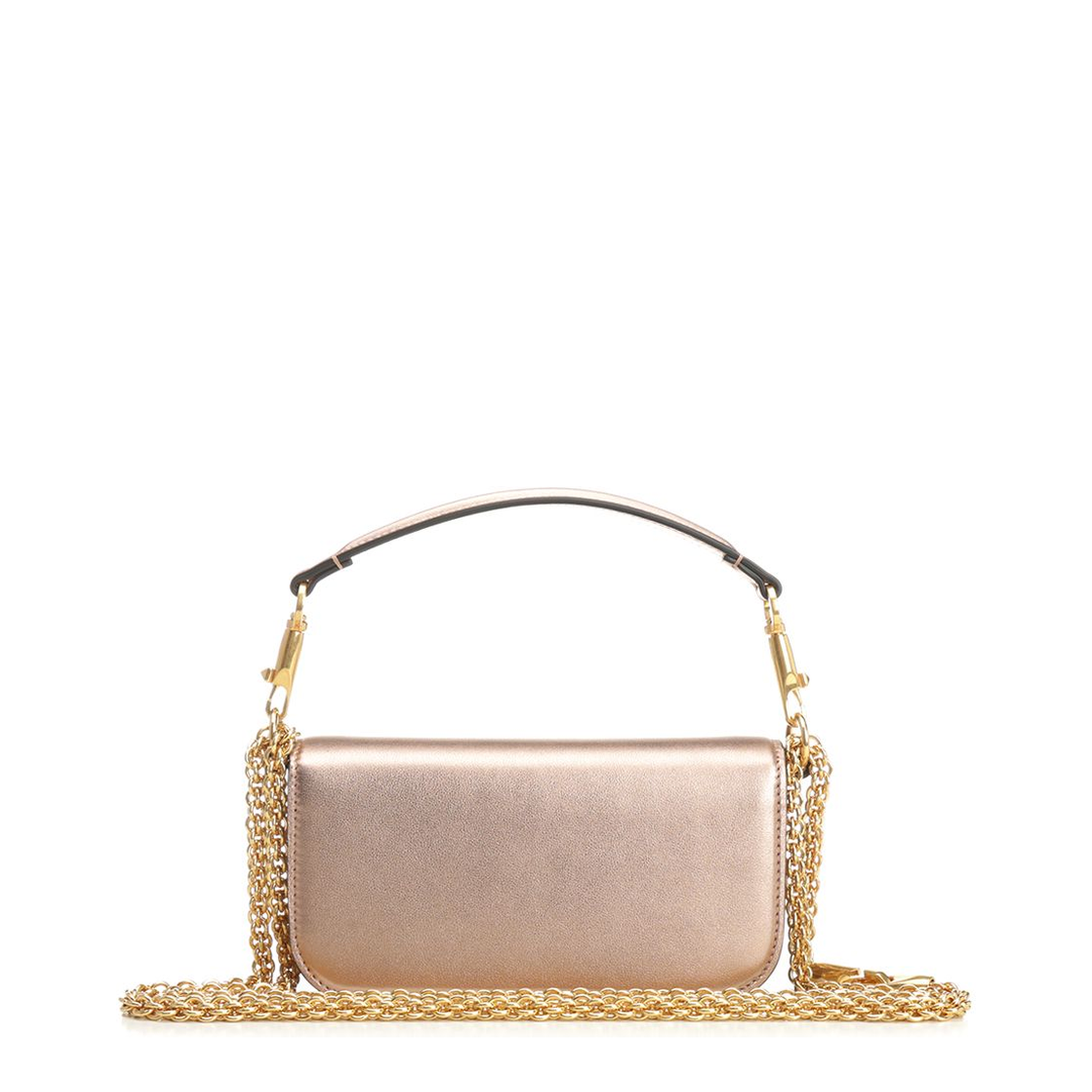 Jewel Logo Locò Small Calfskin Shoulder Bag - Rose Cannelle - Image 3