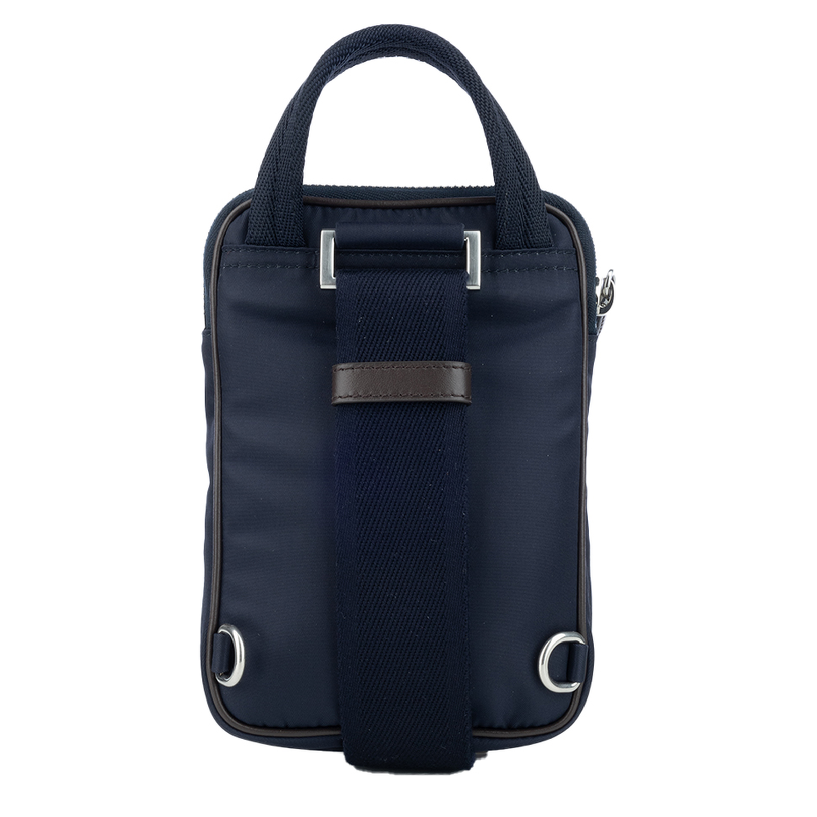 Re-Nylon and Saffiano Leather Smartphone Case - Black - Image 3
