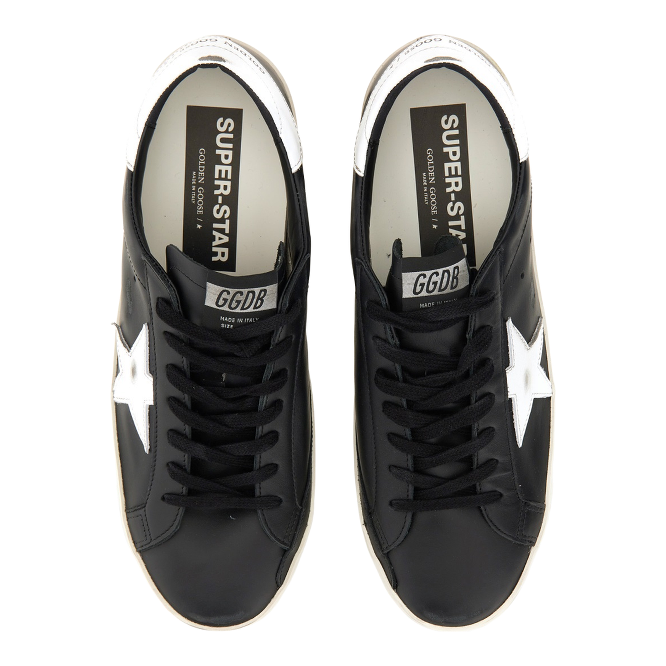 Super-Star Black White Leather - Image 8