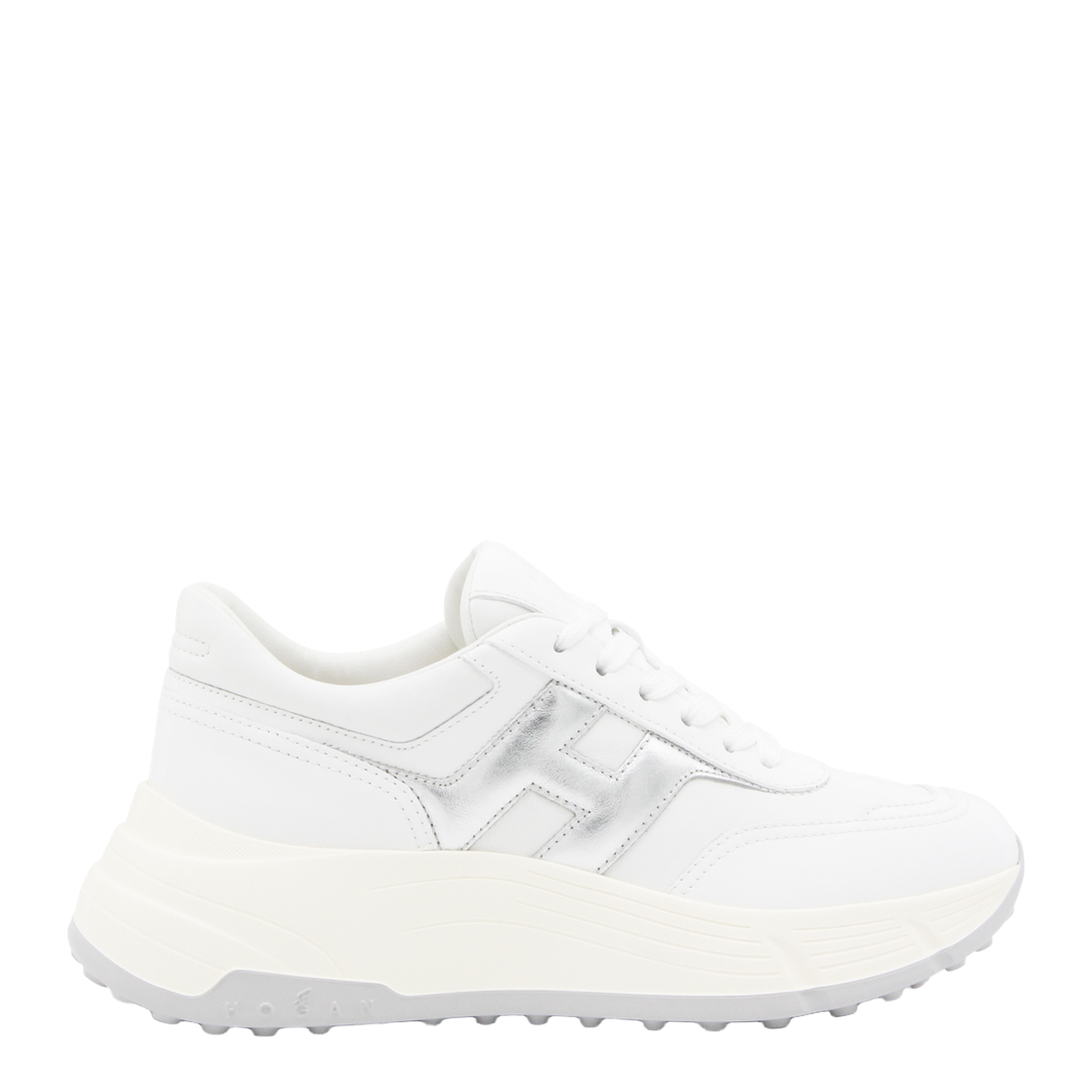 Hi-Fi Leather Sneakers - Image 1