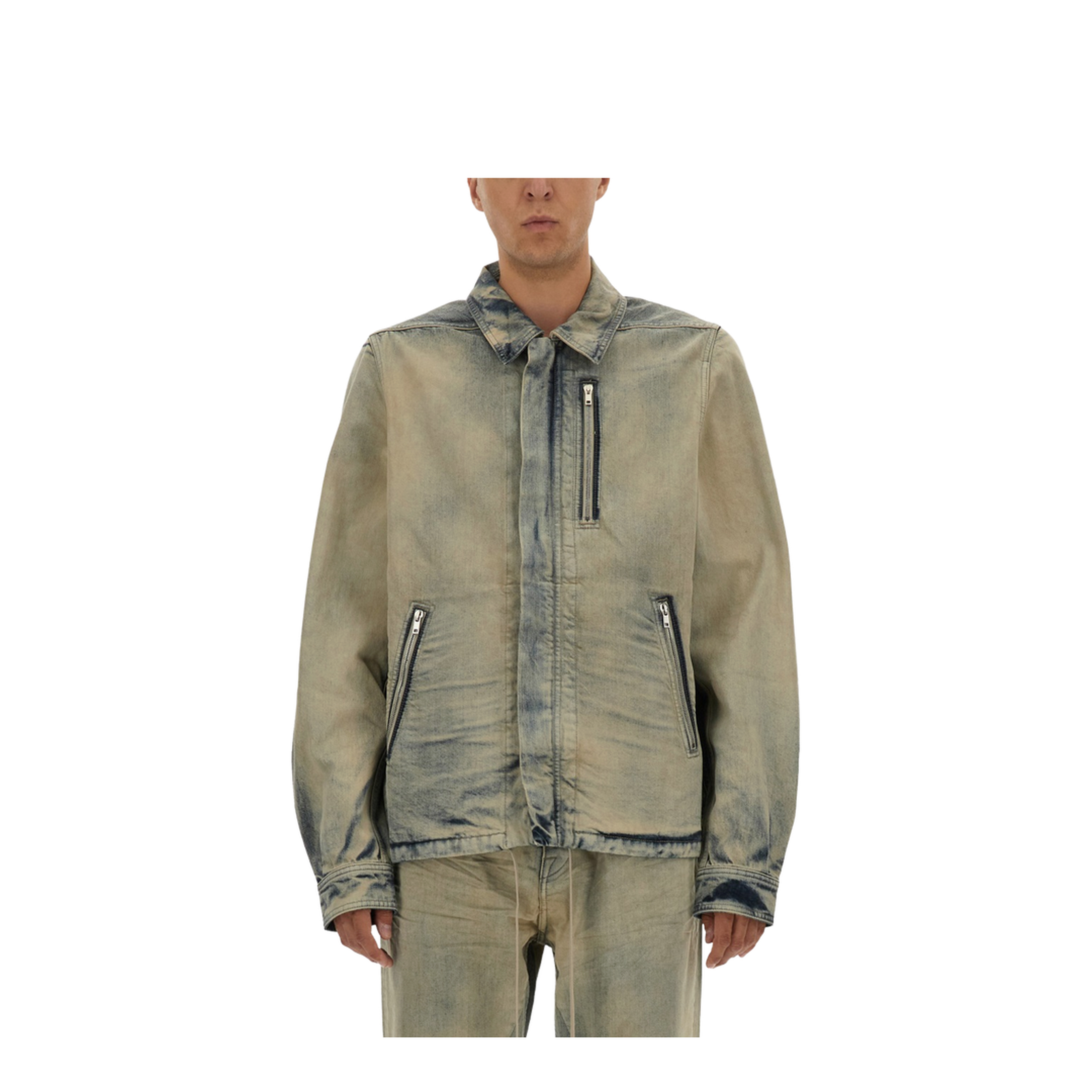 Jacket with Concealed Zipper - Image 1