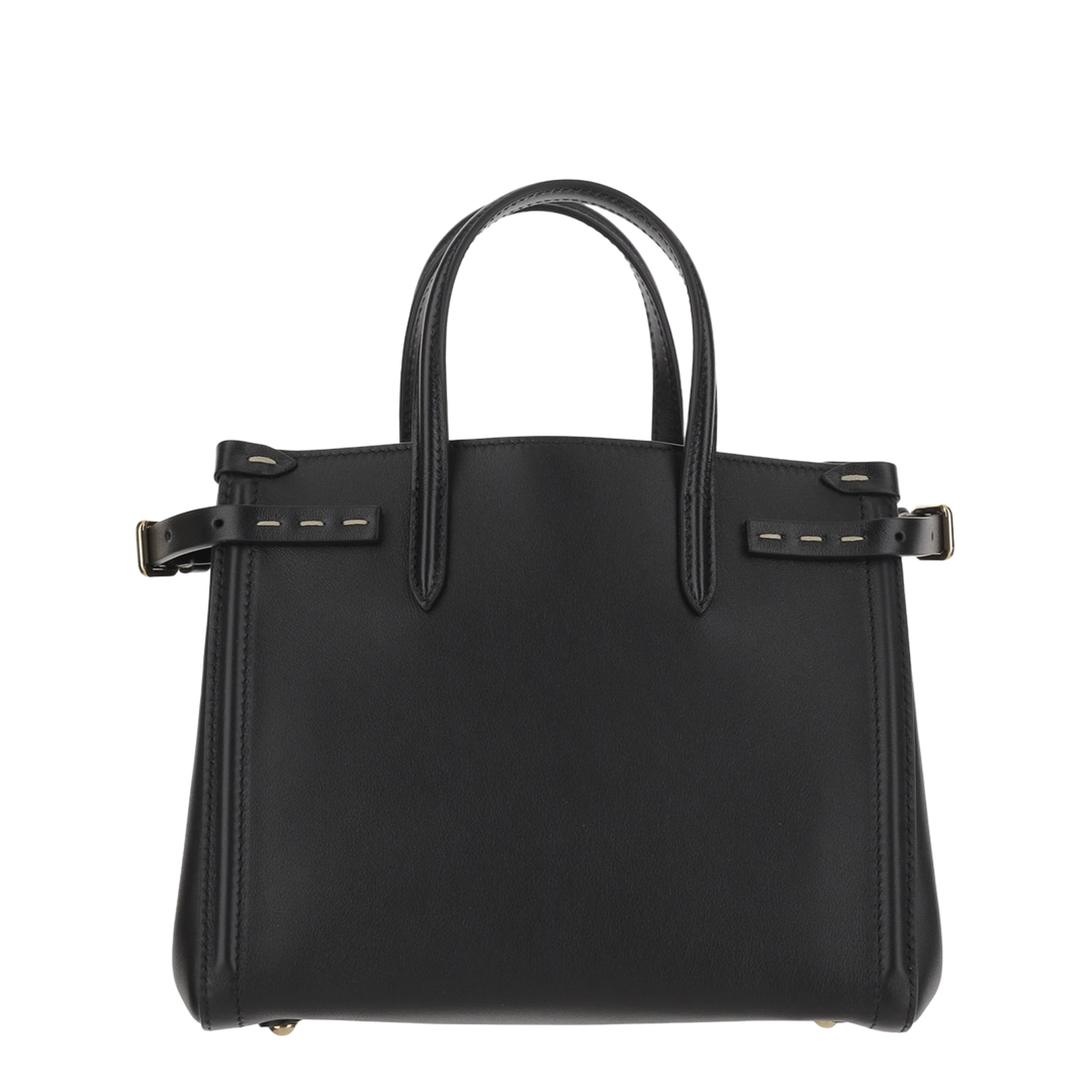 Antibes Medium Calfskin Shopping Bag - Black - Image 3