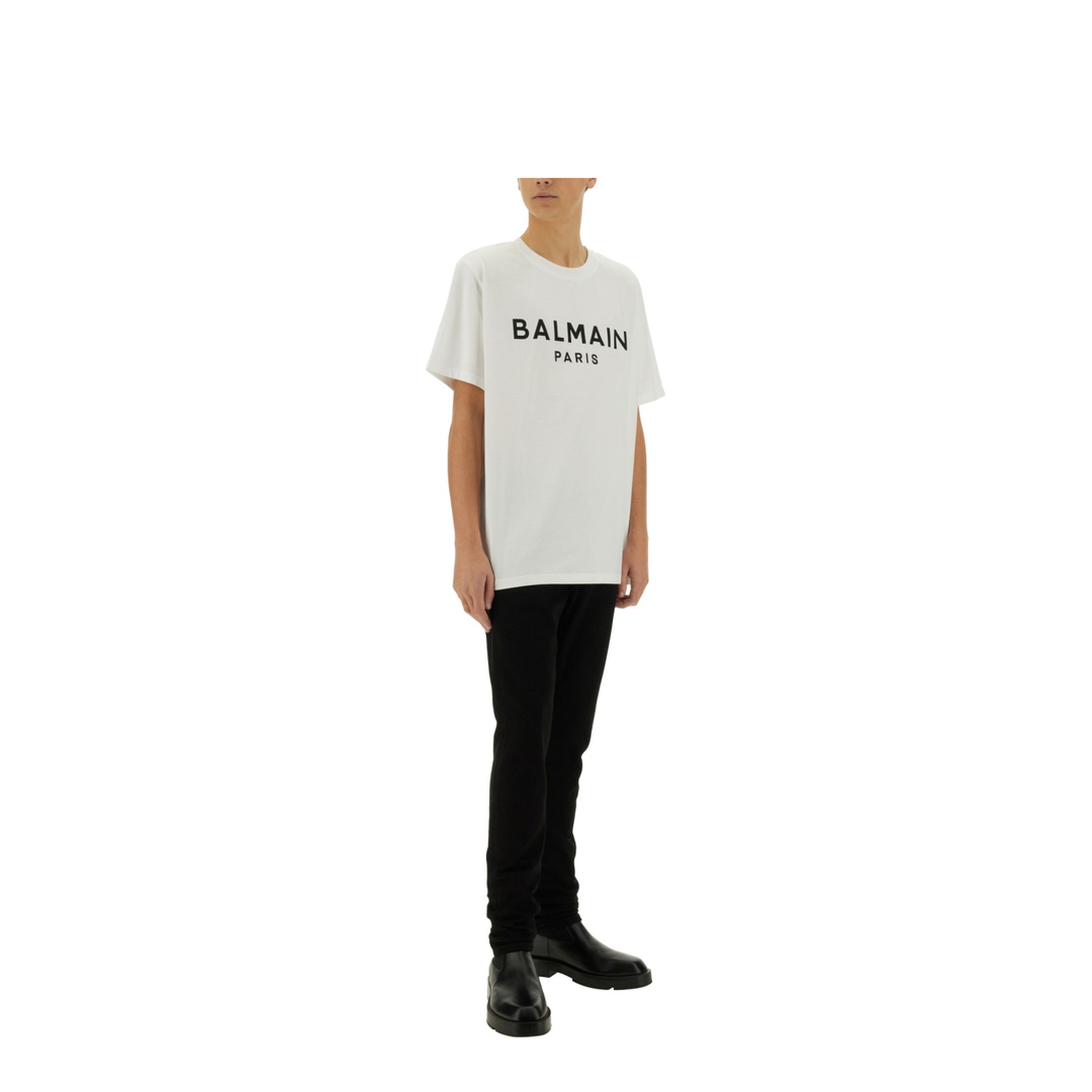 Cotton Printed T-Shirt White - Image 2