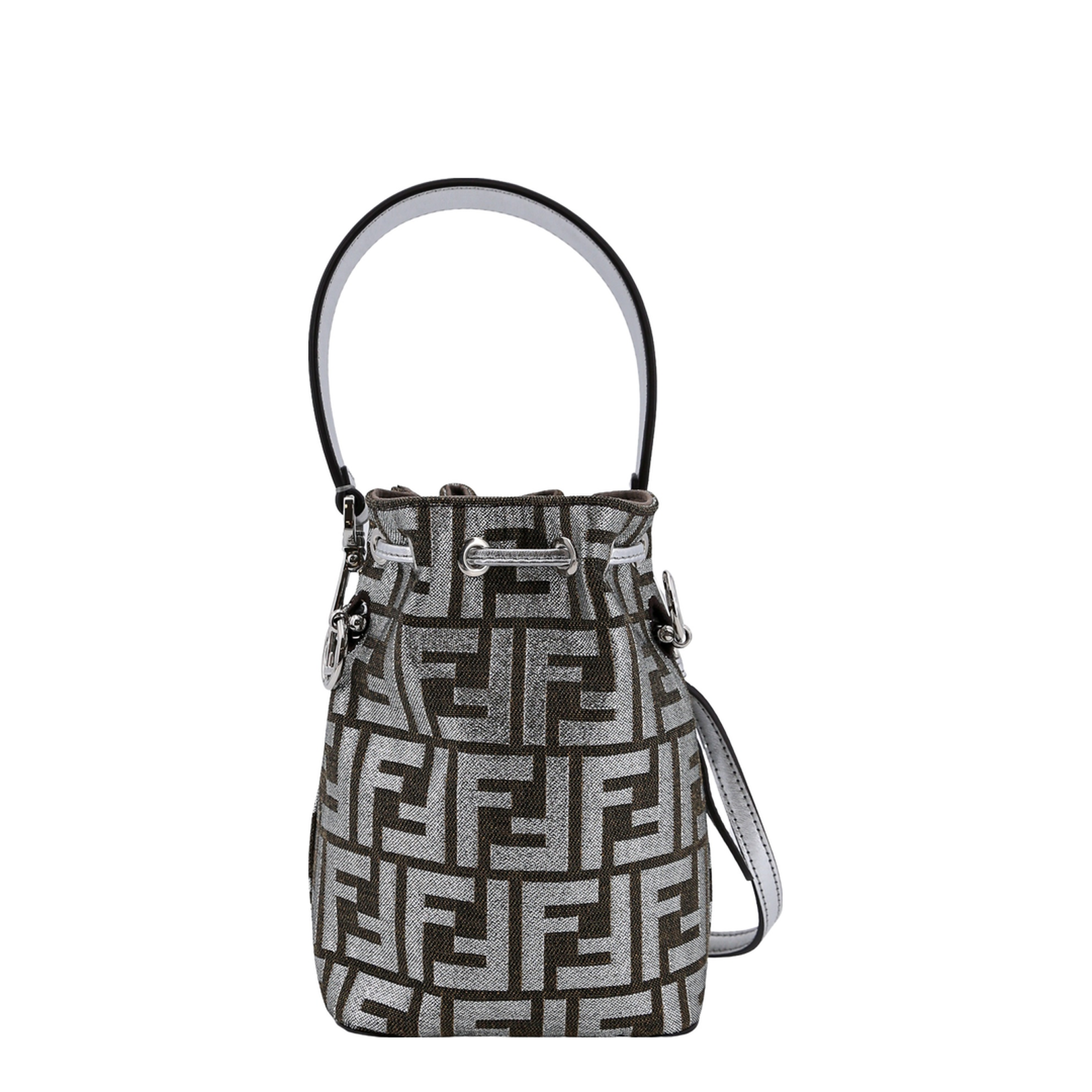 Mon Tresor
Black FF Fabric Mini Bag - Image 2