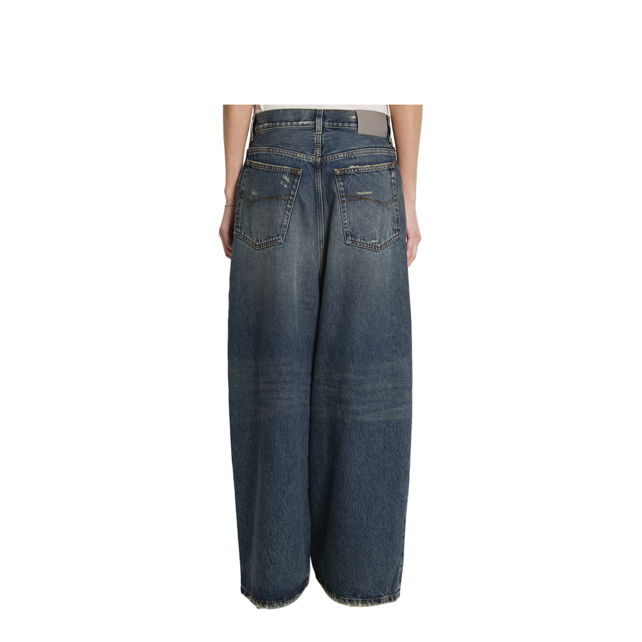 Low-rise baggy jeans - Image 4