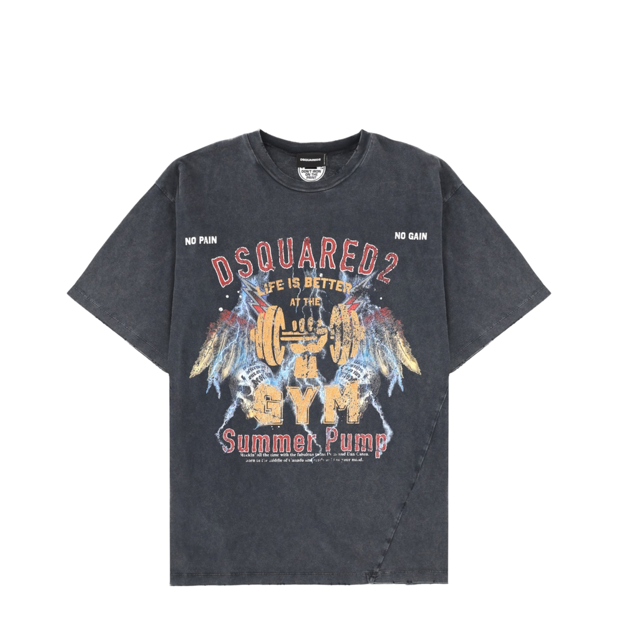 Rock Wash Iron Shortsleeved T-Shirt - Image 1
