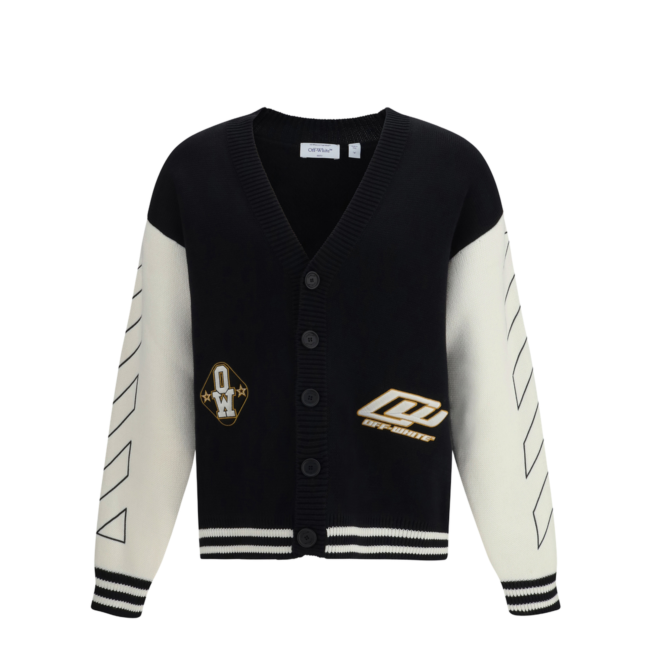 Cardigan With Patches - Image 1