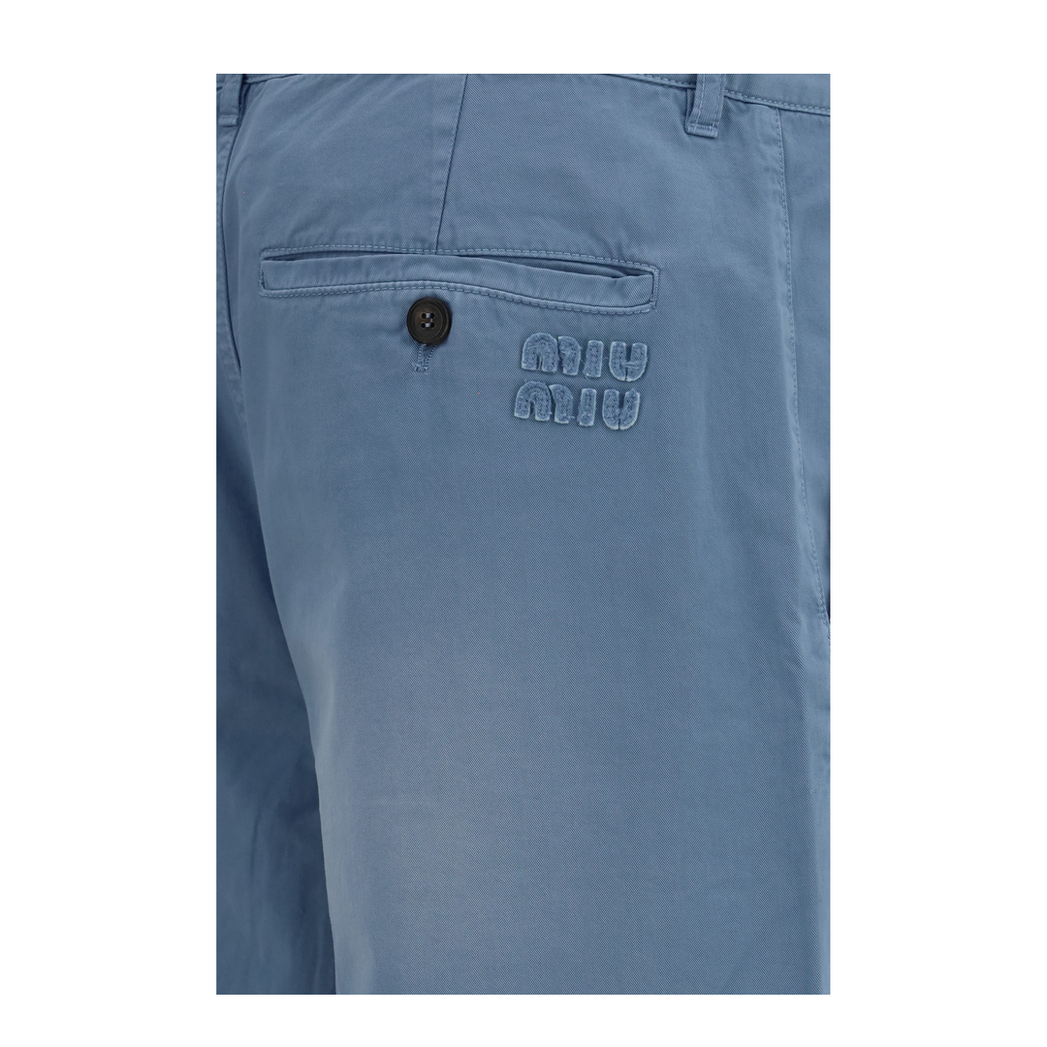 Garment-dyed wide-leg Pants - Image 3