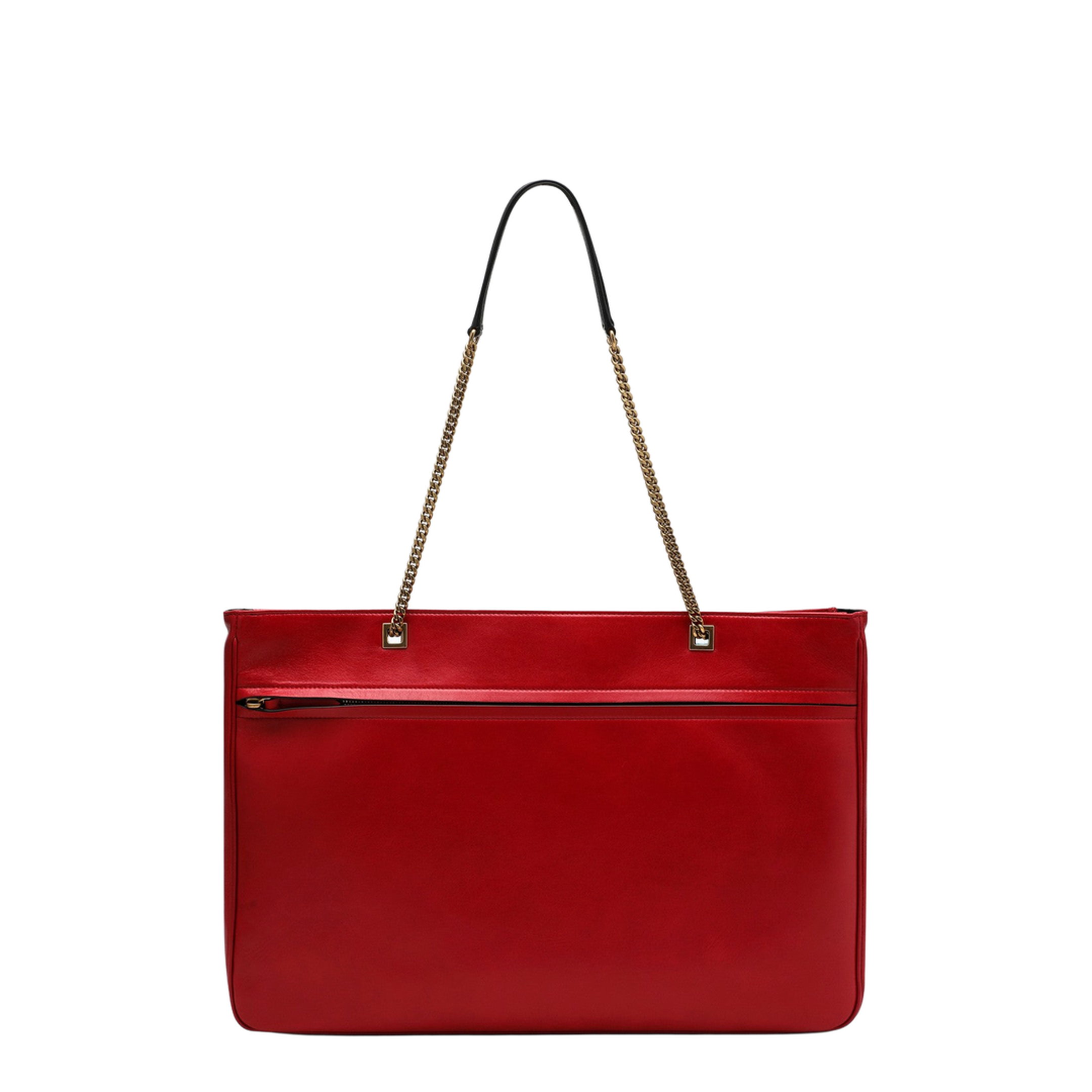 Viva Superstar Large Nappa Leather Tote Bag - Red/Black - Image 2