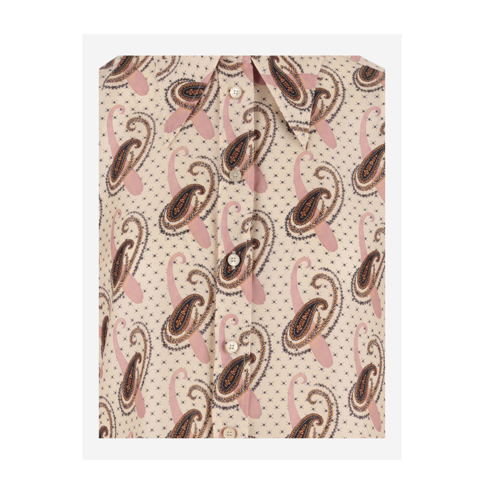 Silk Shirt With Paisley Pattern - Image 3