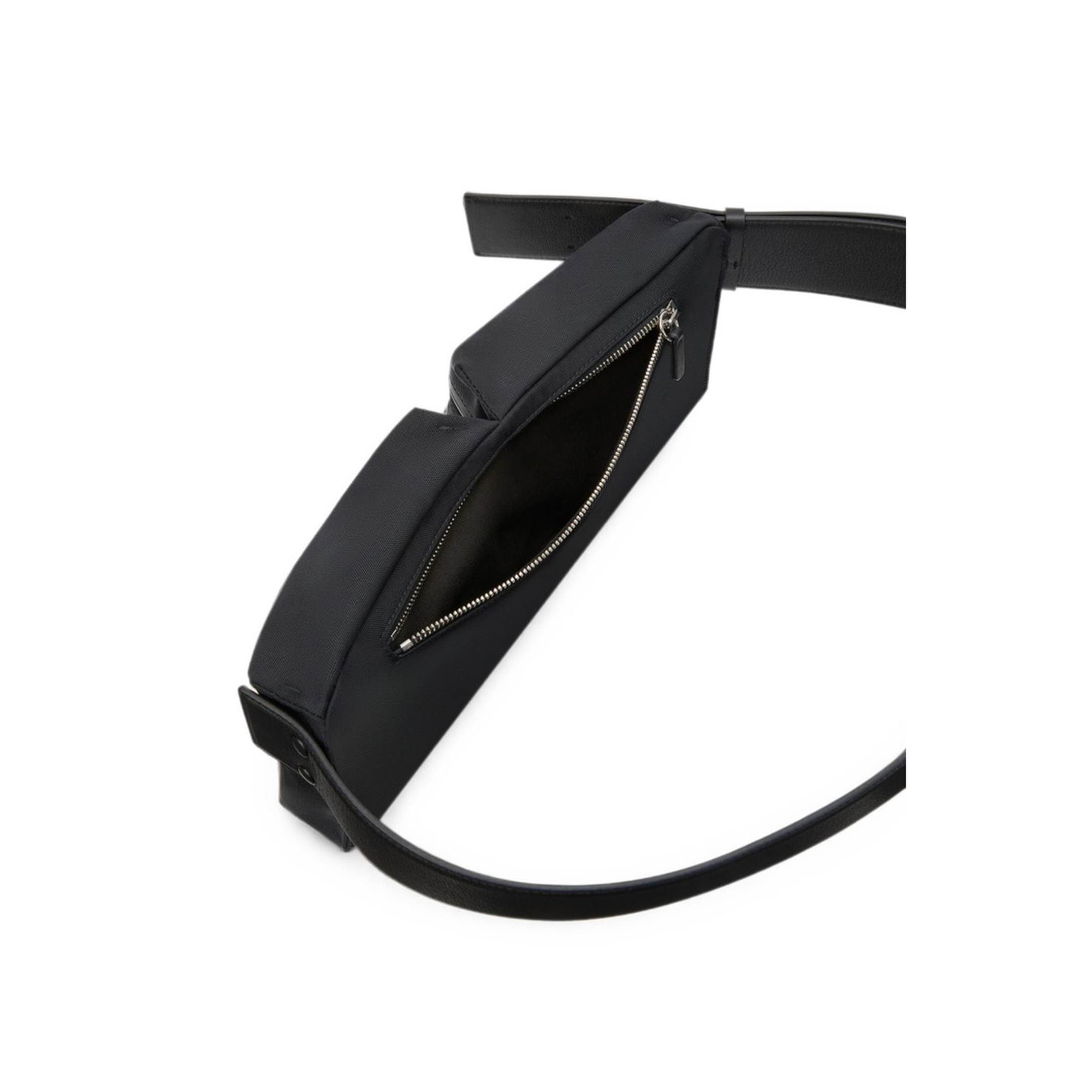 Canvas Belt Bag - Black - Image 2