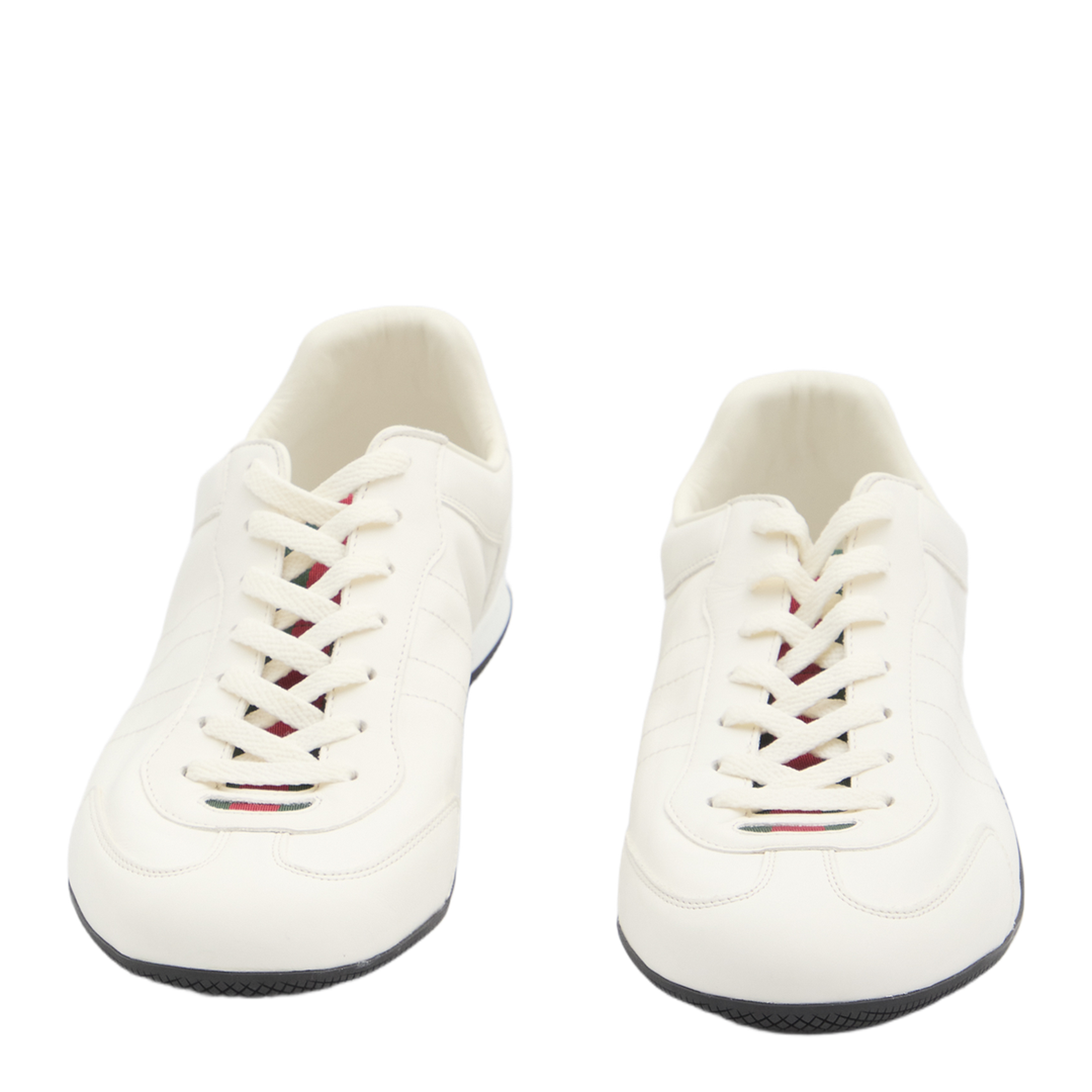 Shift Trainers in White Leather - Image 5