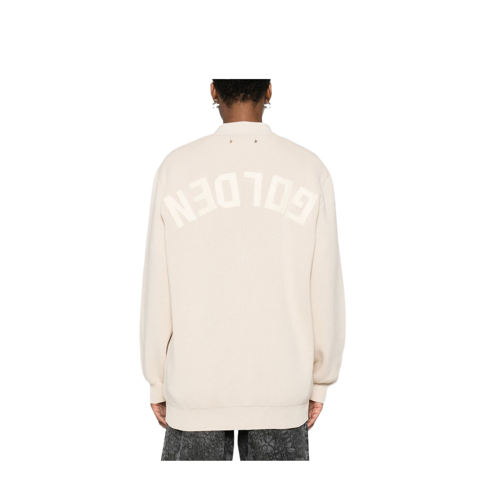 Cotton V-Necked Cardigan - Image 5