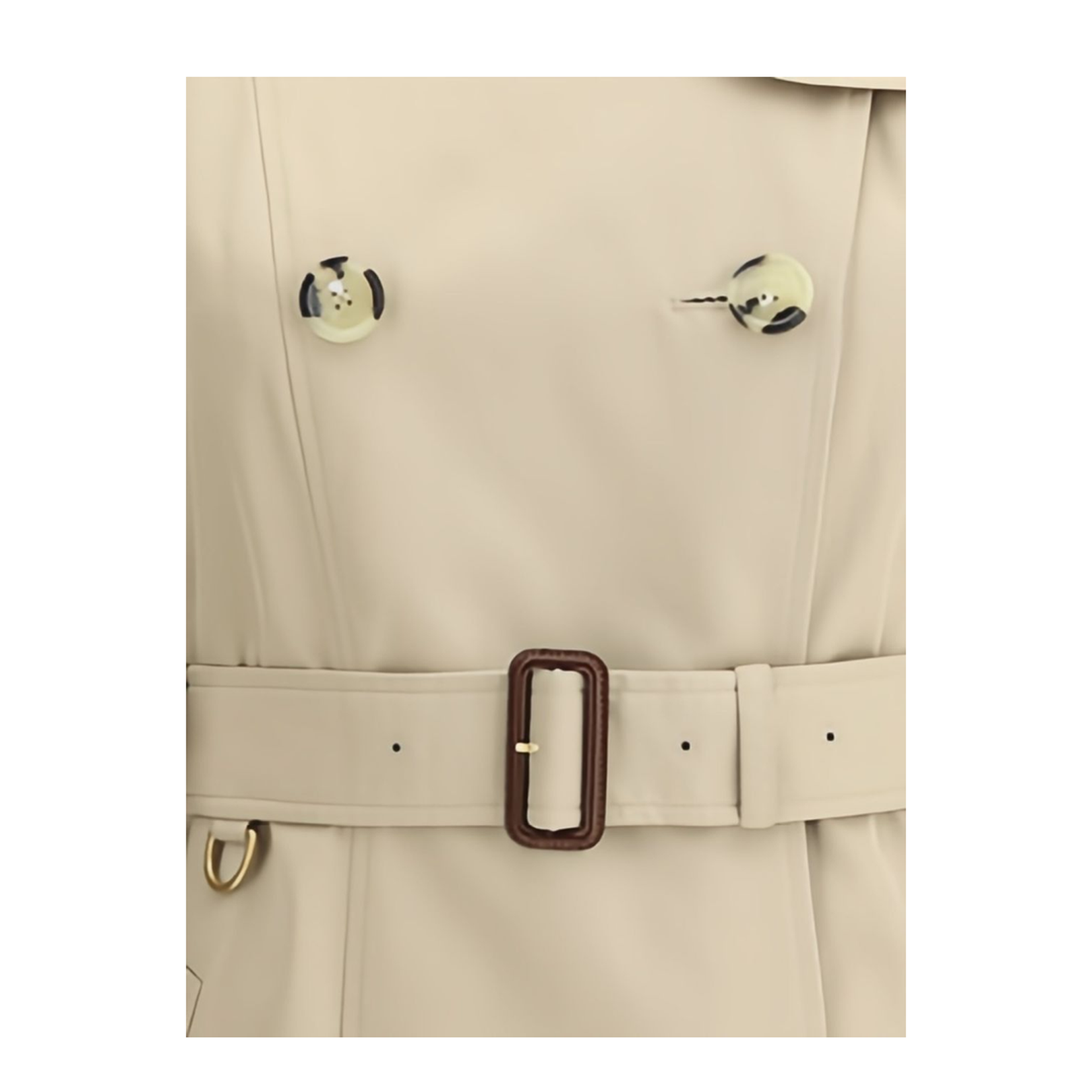 Chelsea Cotton Trench Coat - Beige - Image 6