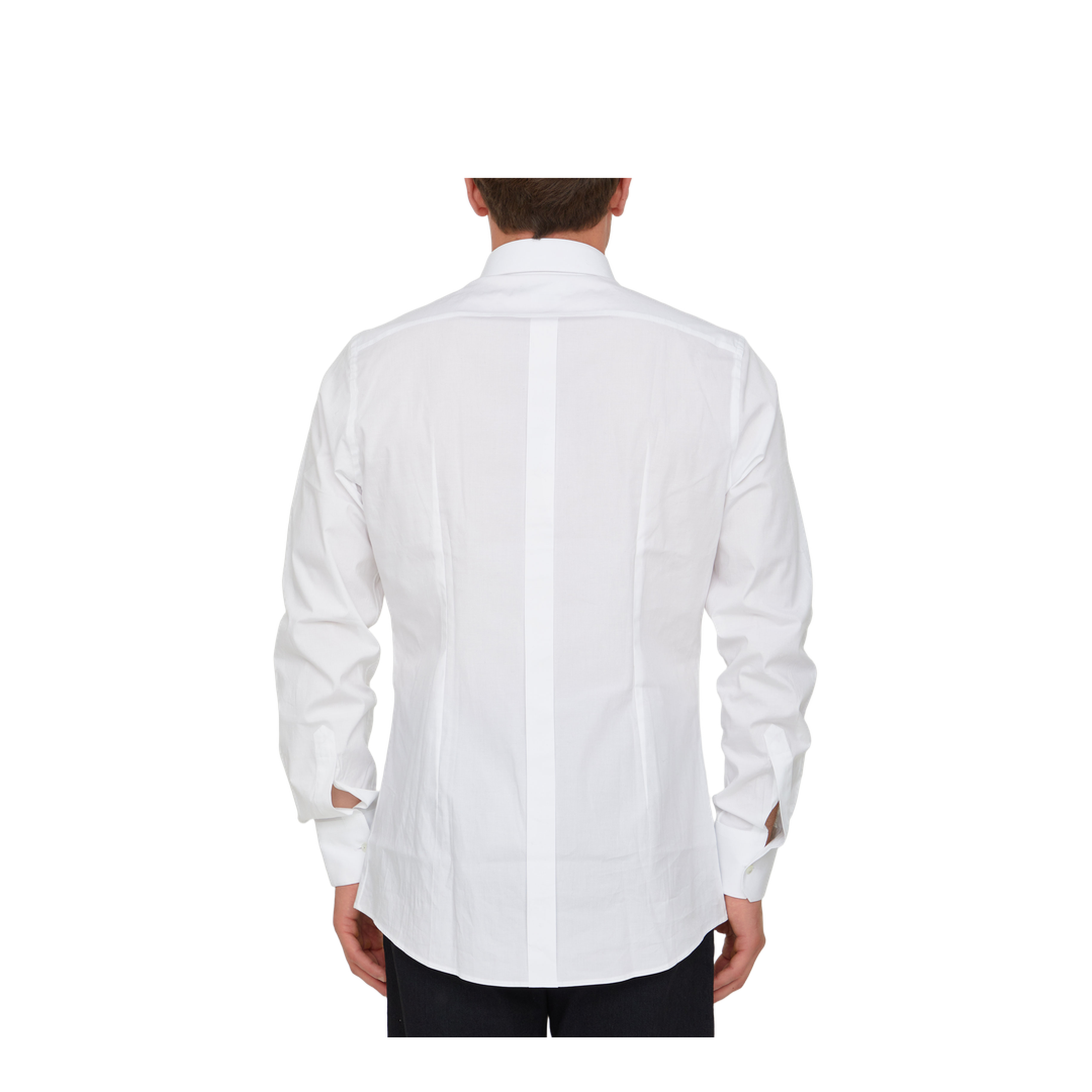 White Cotton Shirt - Image 4