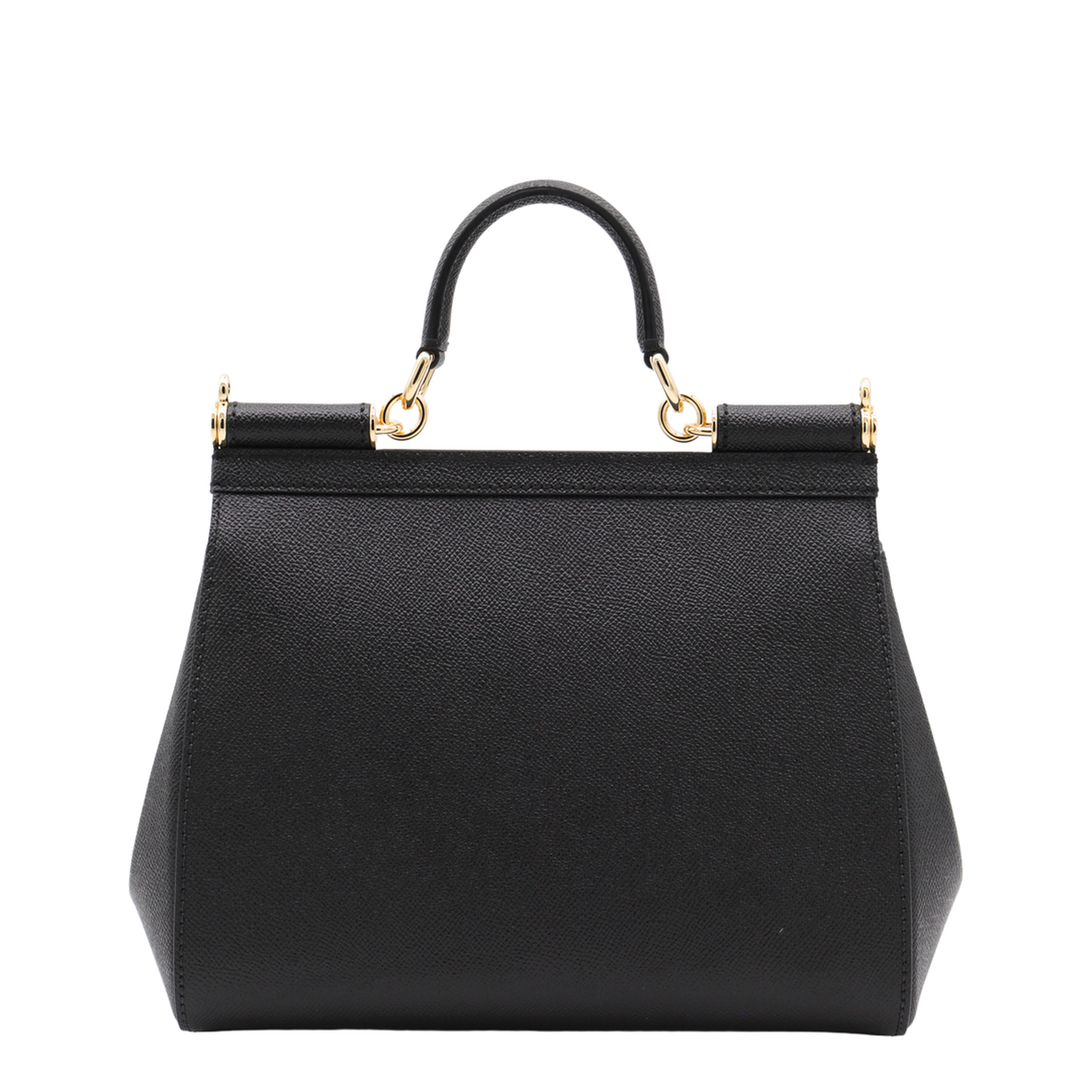 Sicily Grand Calfskin Handbag - Noir - Image 6