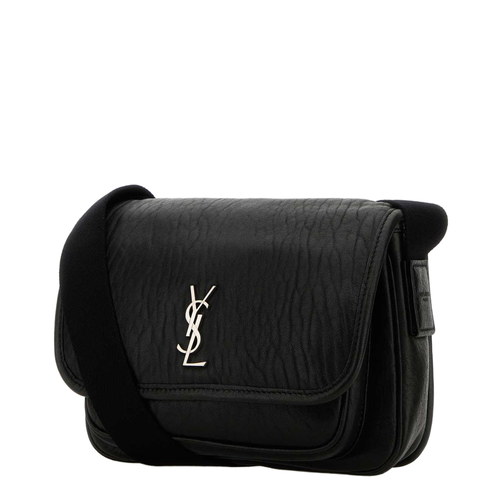 Niki Small Lambskin Crossbody Bags - Black - Image 4