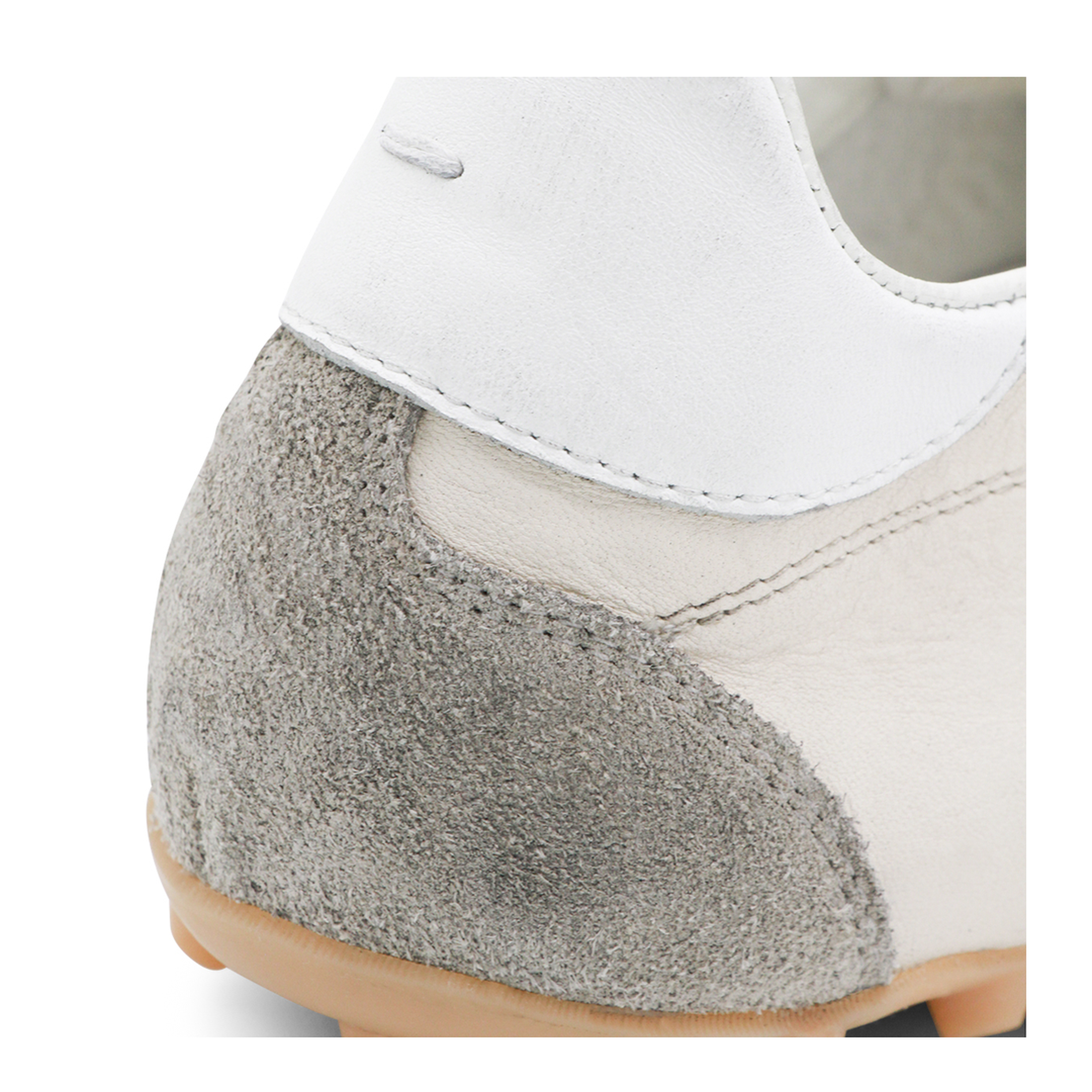 Sprinters Sneakers In Cream Leather And Vintage Suede - Image 7