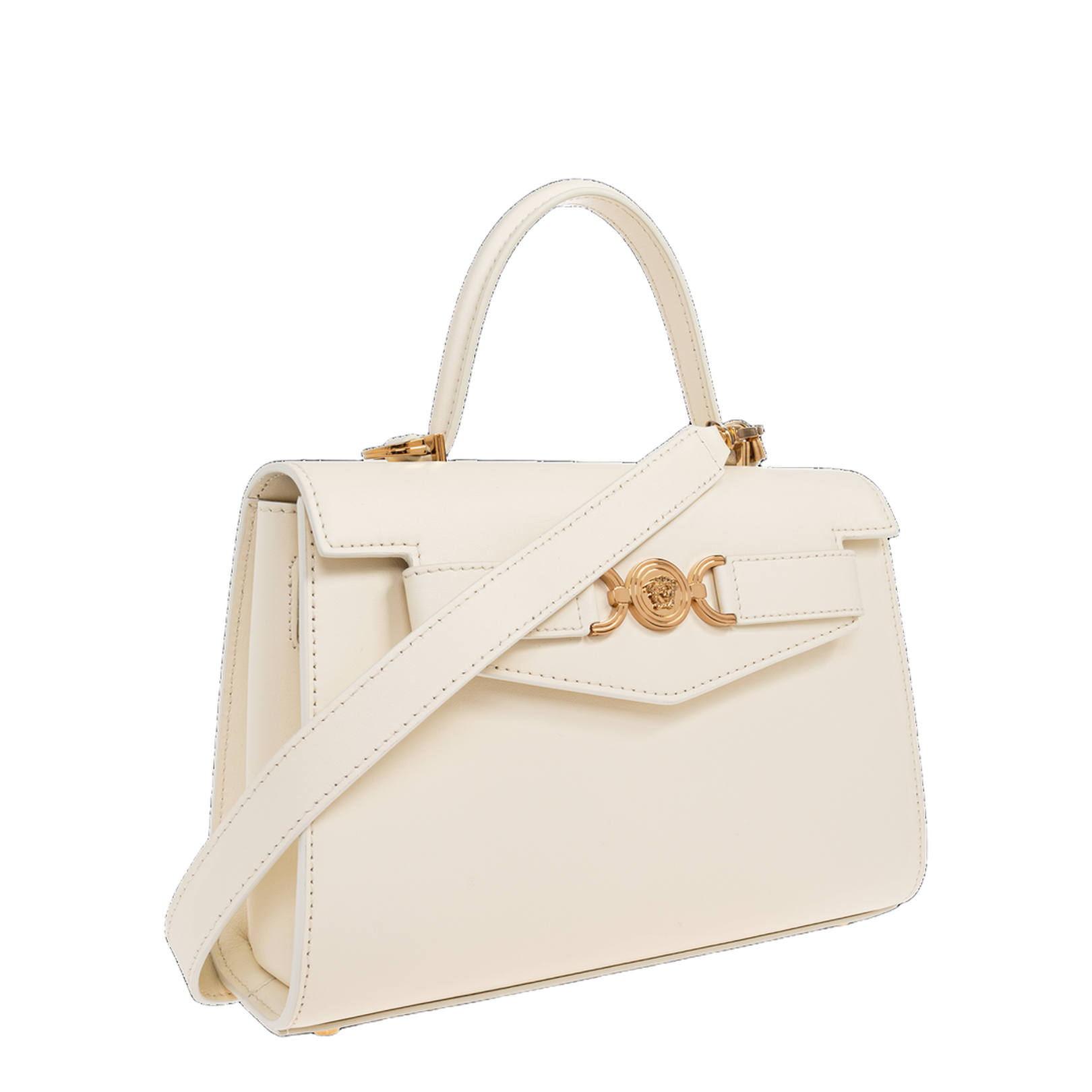 Medusa '95 Handbag Leather White - Image 4