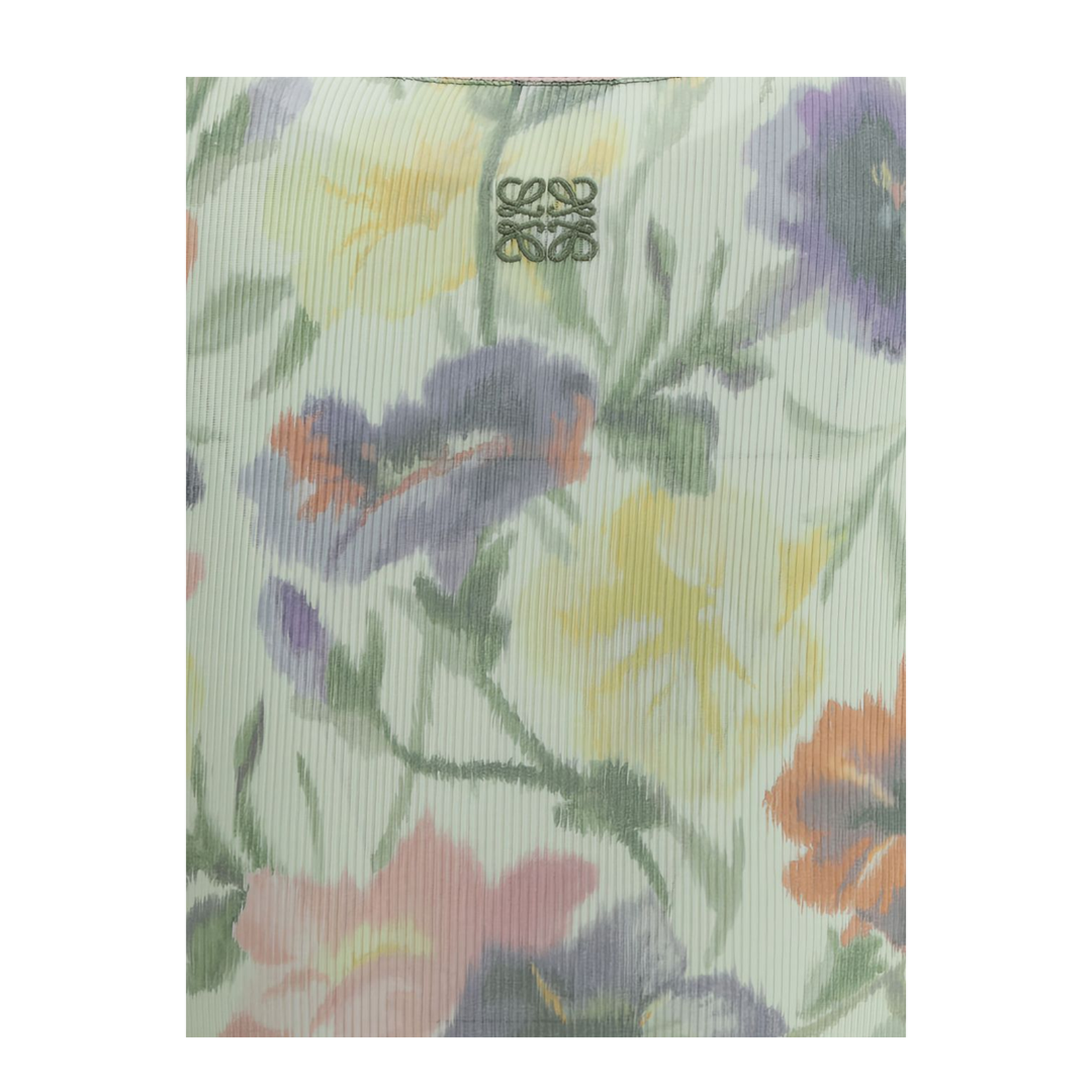 Dress in Silk and Cotton Multicolor - Image 3