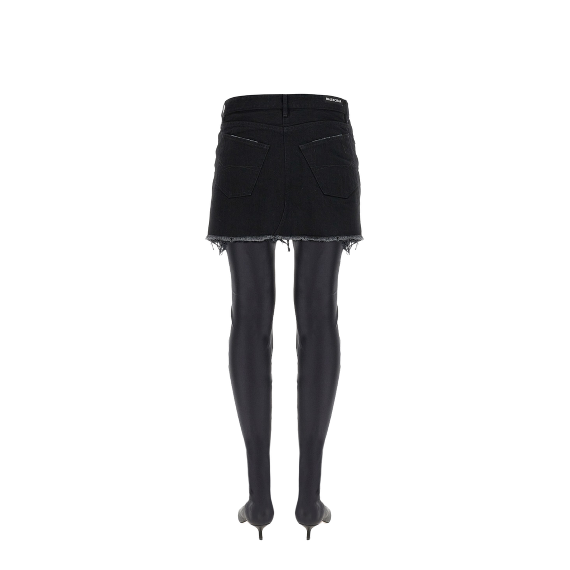 Mini Cut-Up Skirt - Image 3