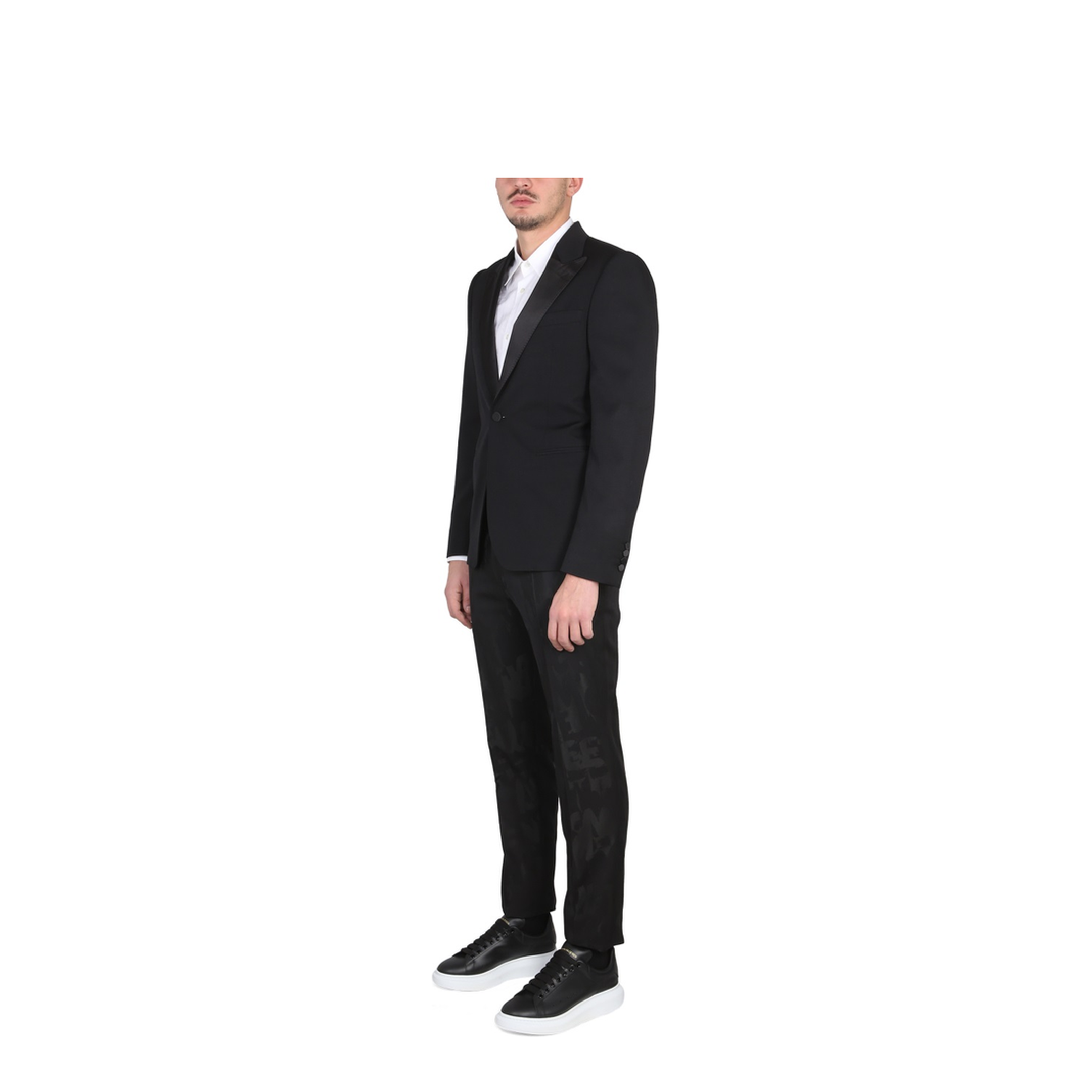 Single-Breasted Suit Jacket - Image 2
