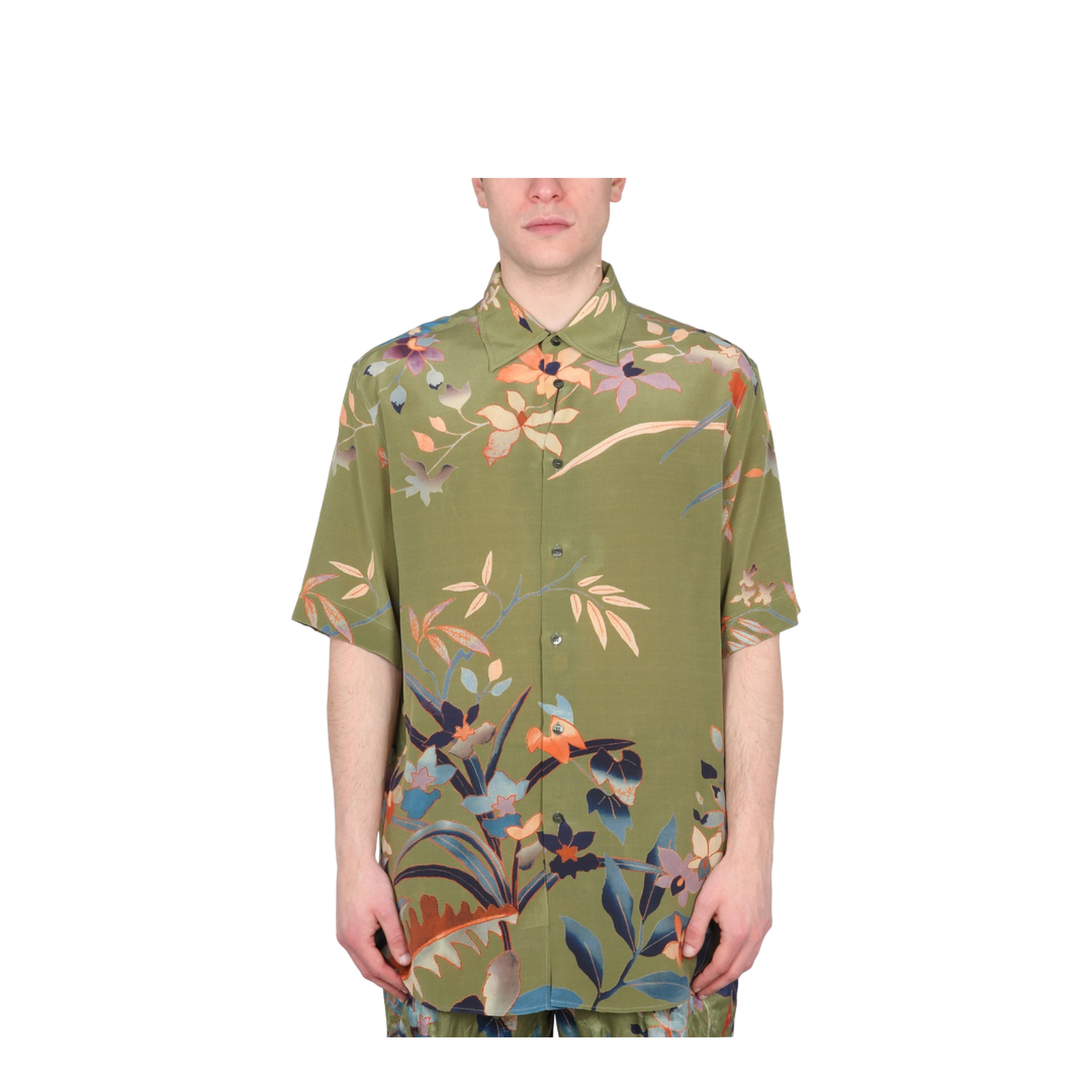 Printed Silk Shirt - Image 1
