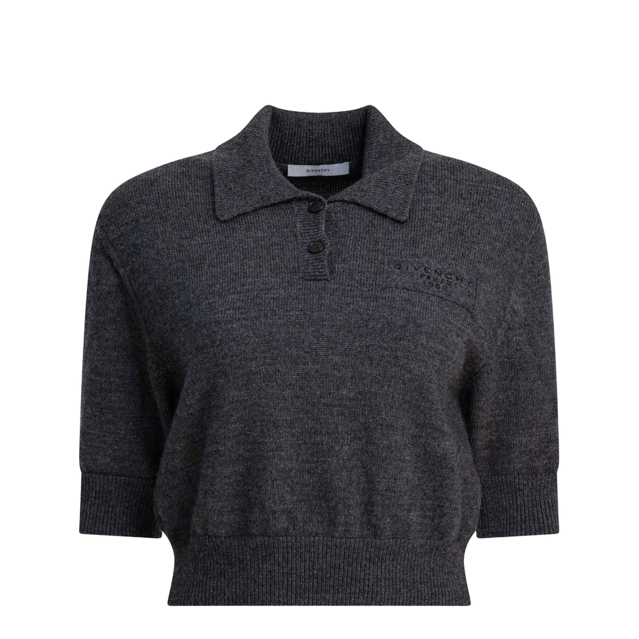 Wool Polo Shirt - Image 1