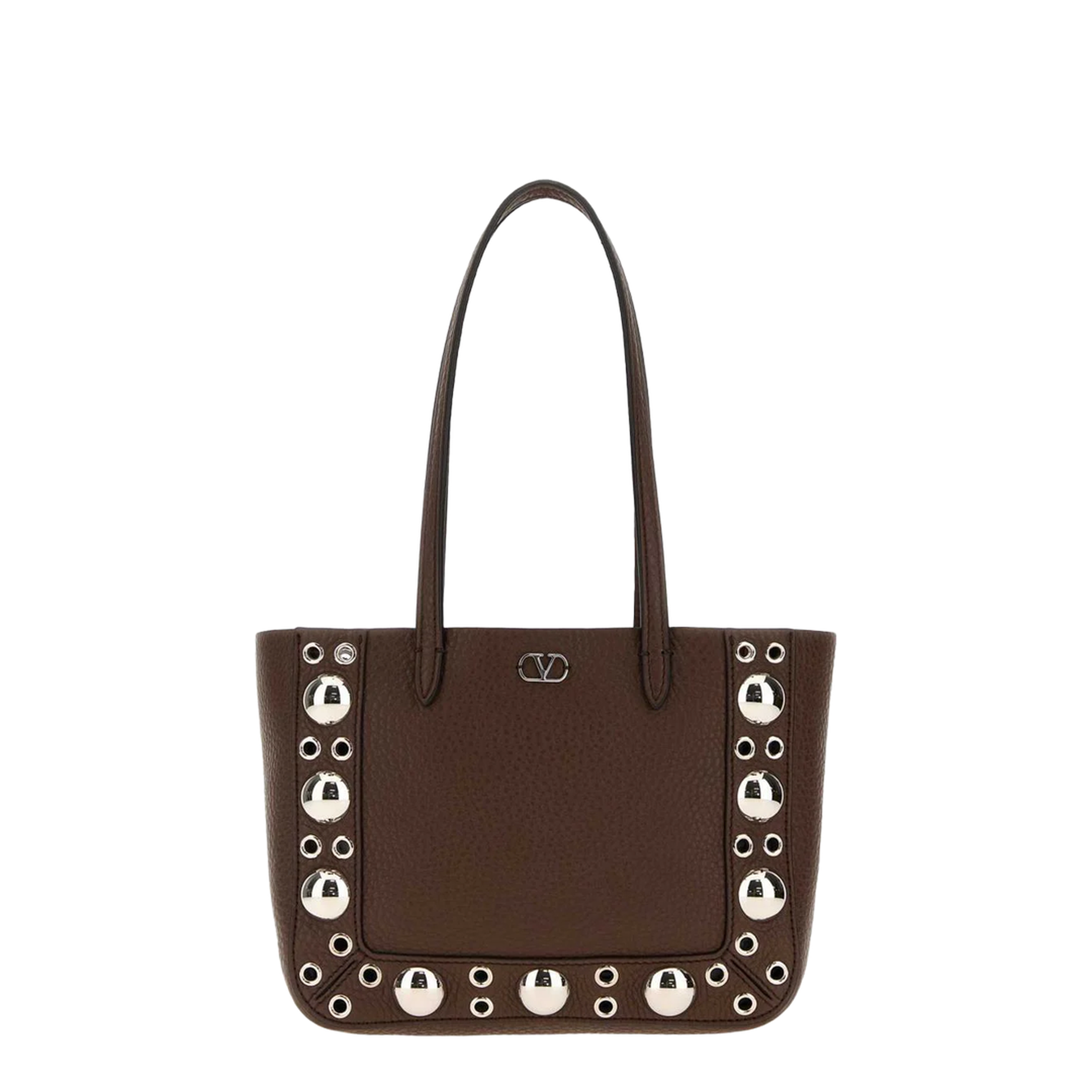 Brown Leather Nellcôte Handbag - Image 1
