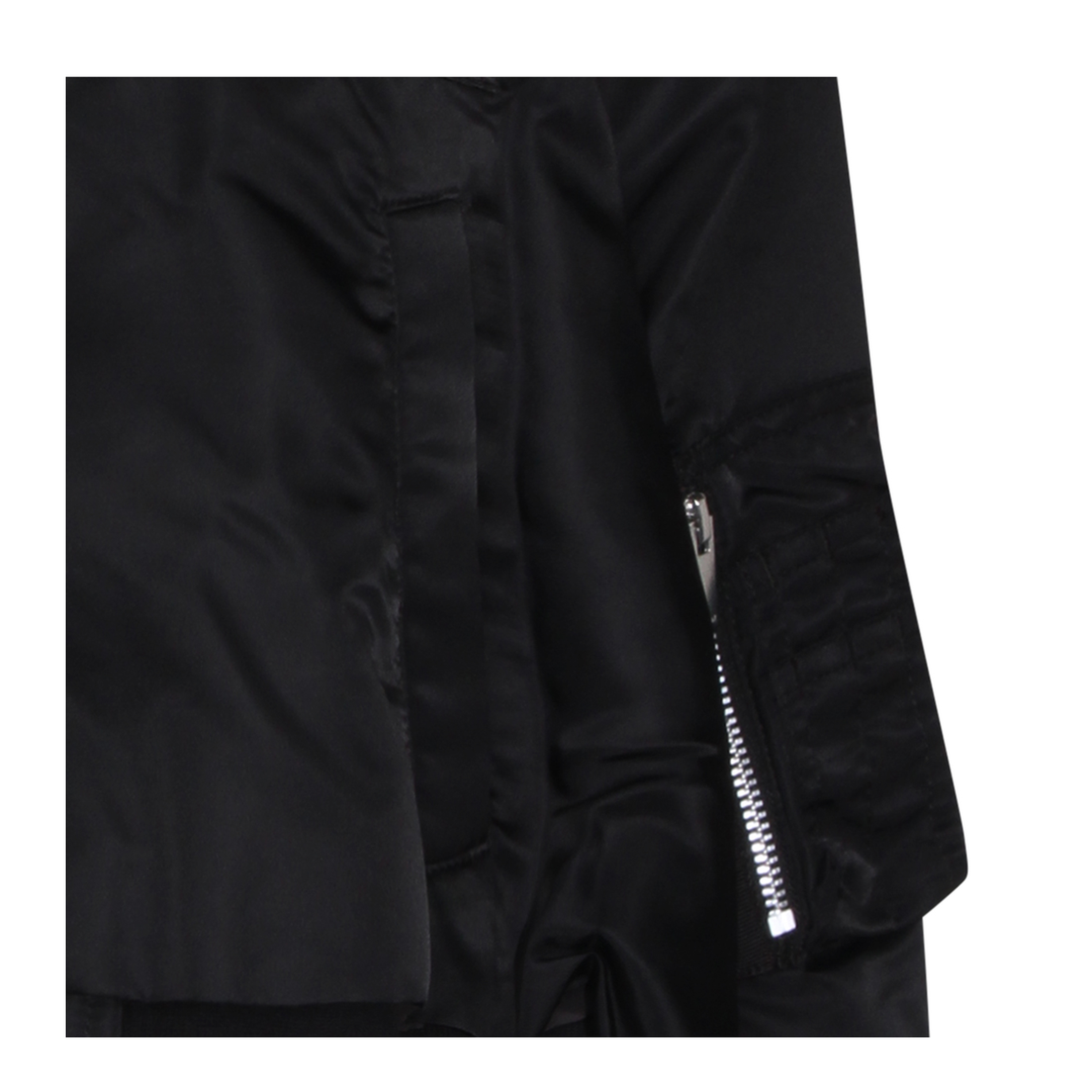 Cropped Bomber Jacket - Image 5