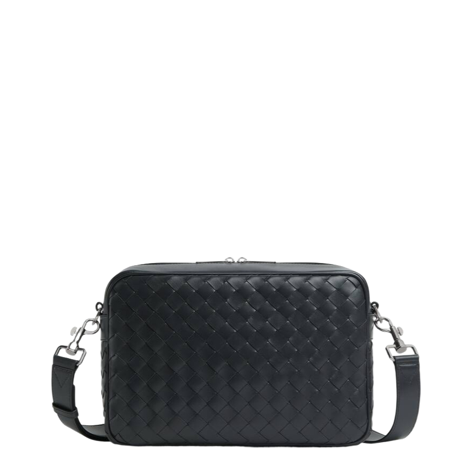 Intrecciato Camera Sling Bag Leather Ardoise - Image 1