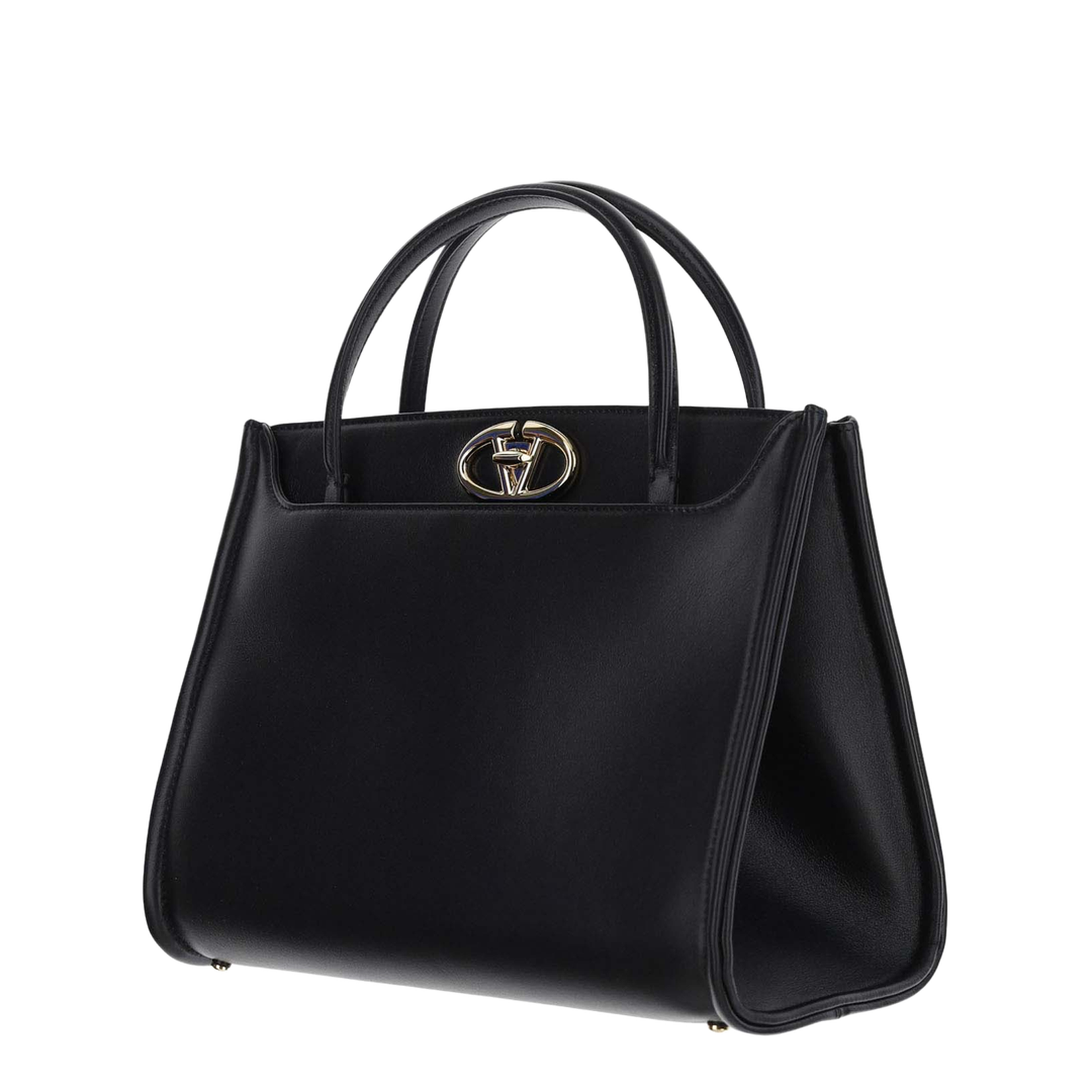 Garavani Black Small VLOGO Locker Leather - Image 2