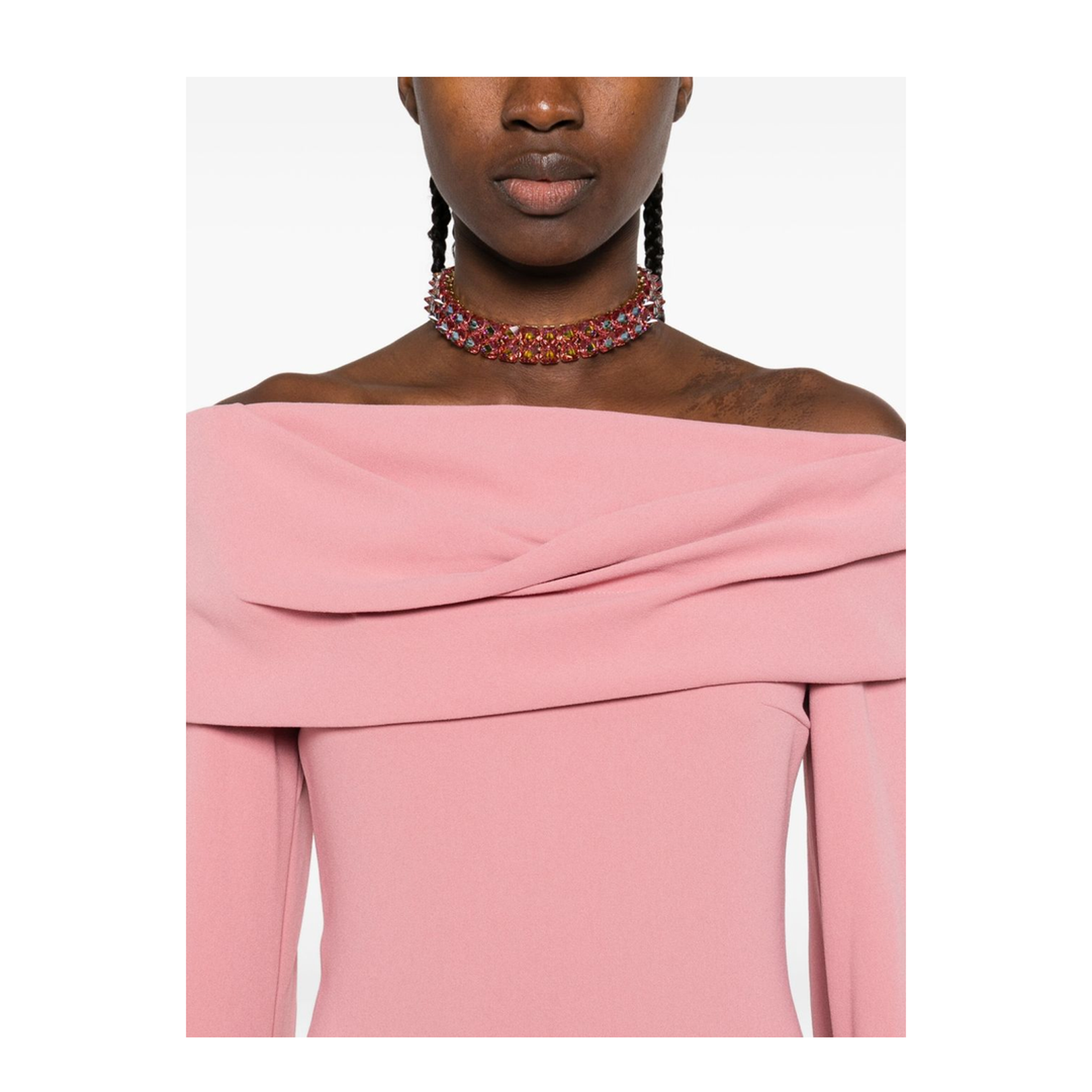 Off-shoulder Maxi Dress - Image 4