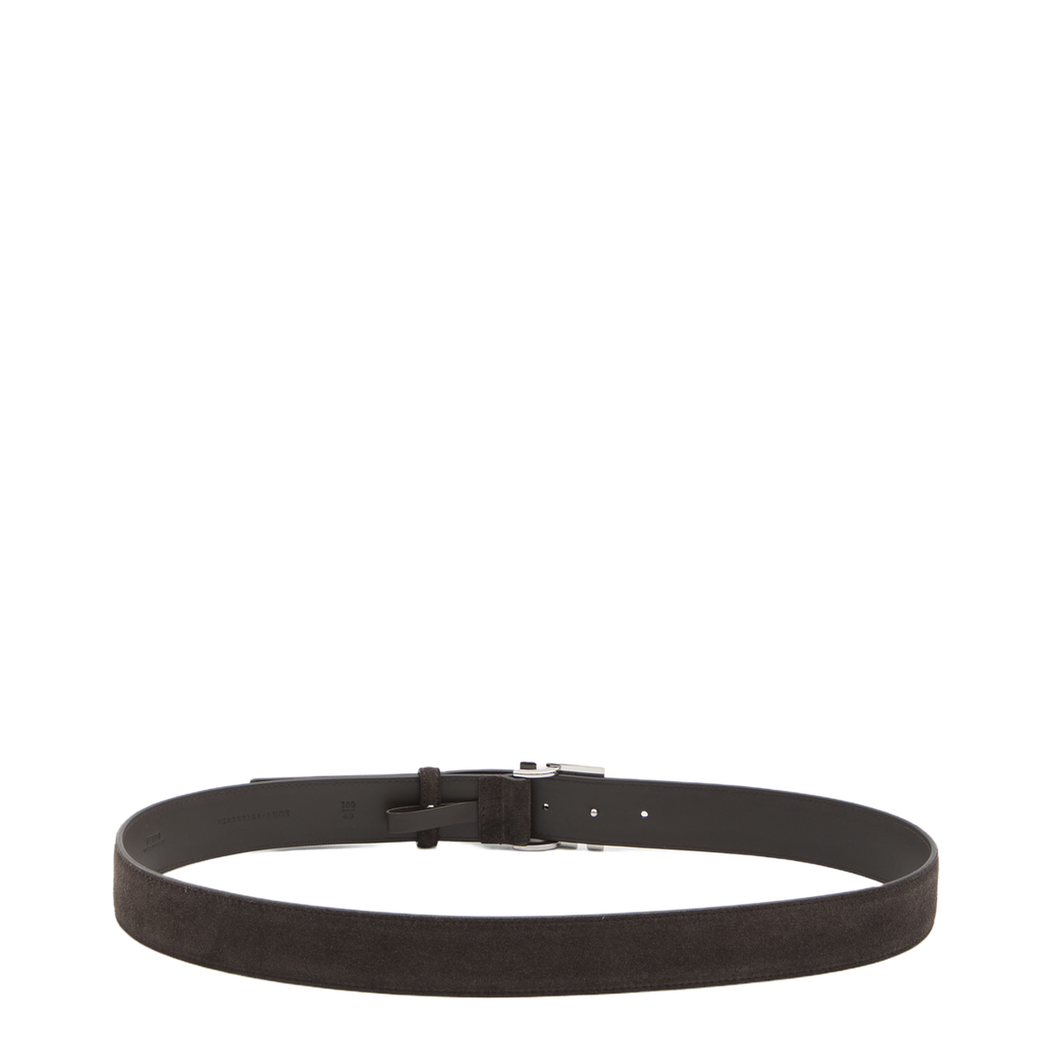 Squared Belt Leather Brown - Image 2