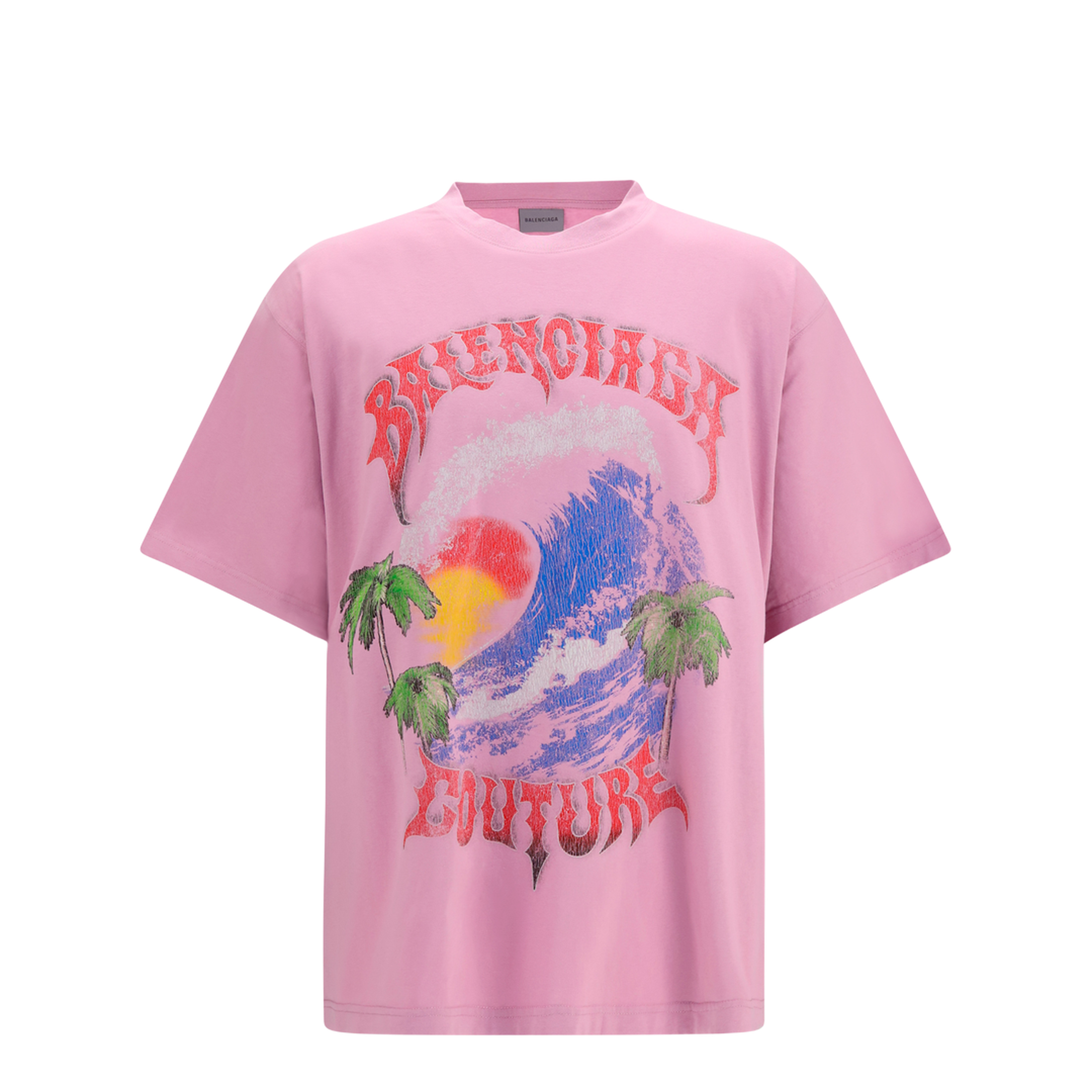 Vintage Surfer Oversized T-Shirt - Image 1