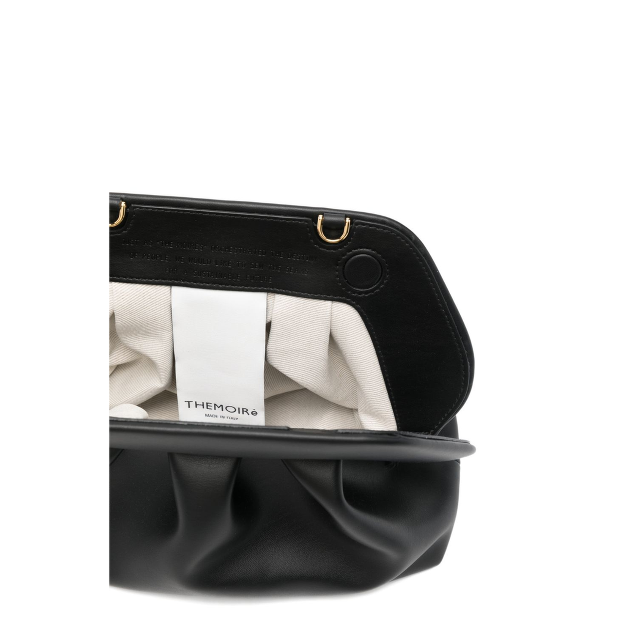 Tia Black Clutch - Image 4