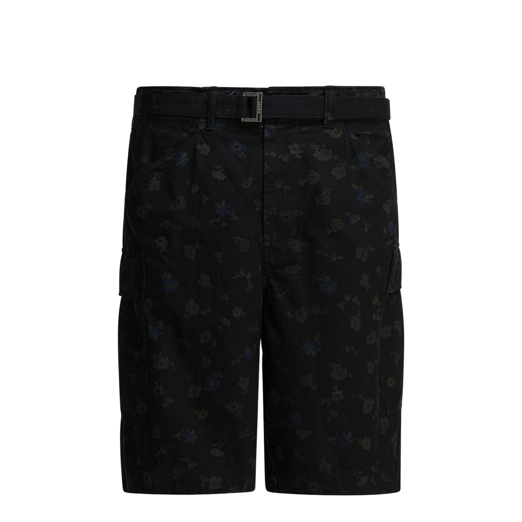 Floral Cargo Shorts - Image 1