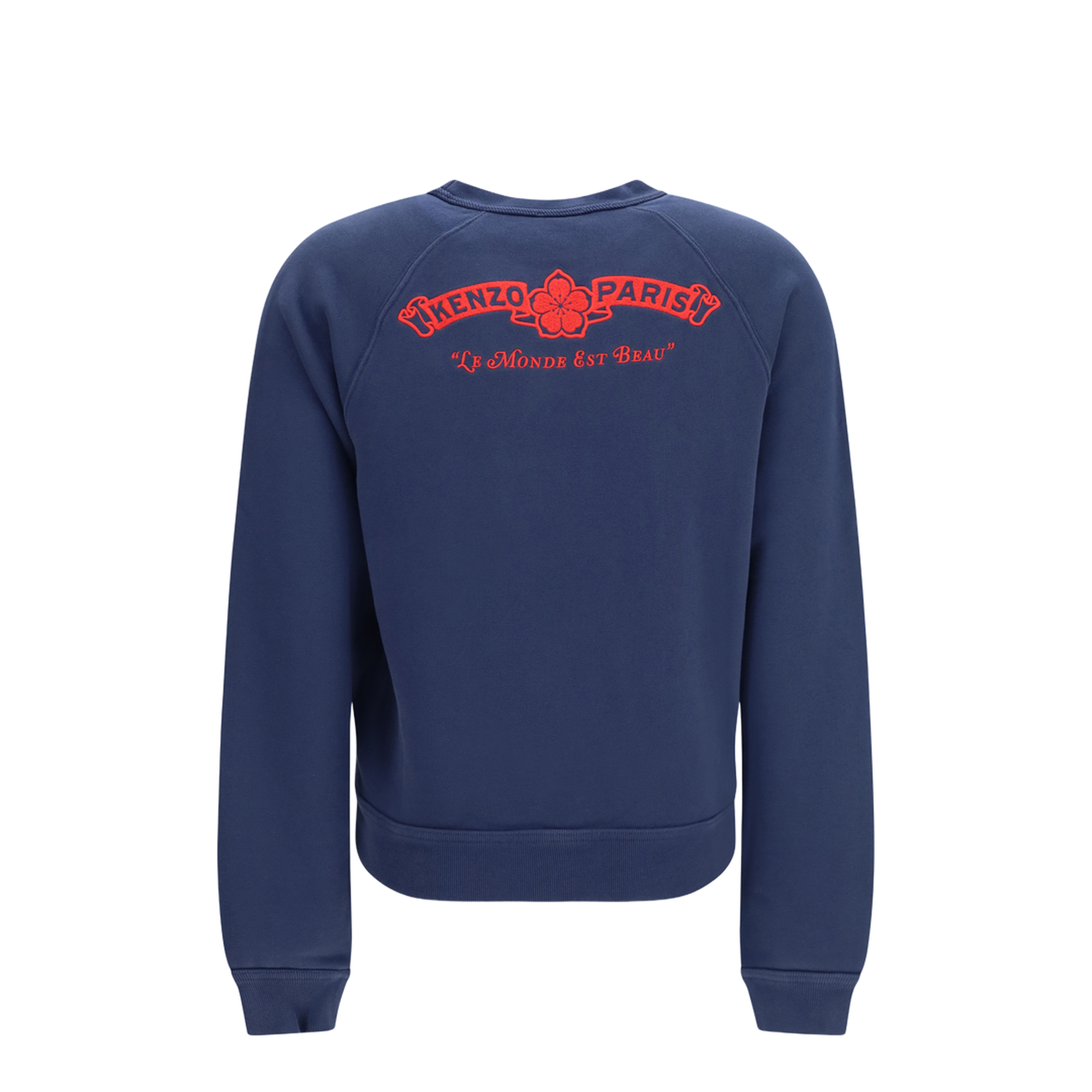 Emblem Embroidered Cotton Sweatshirt - Image 2