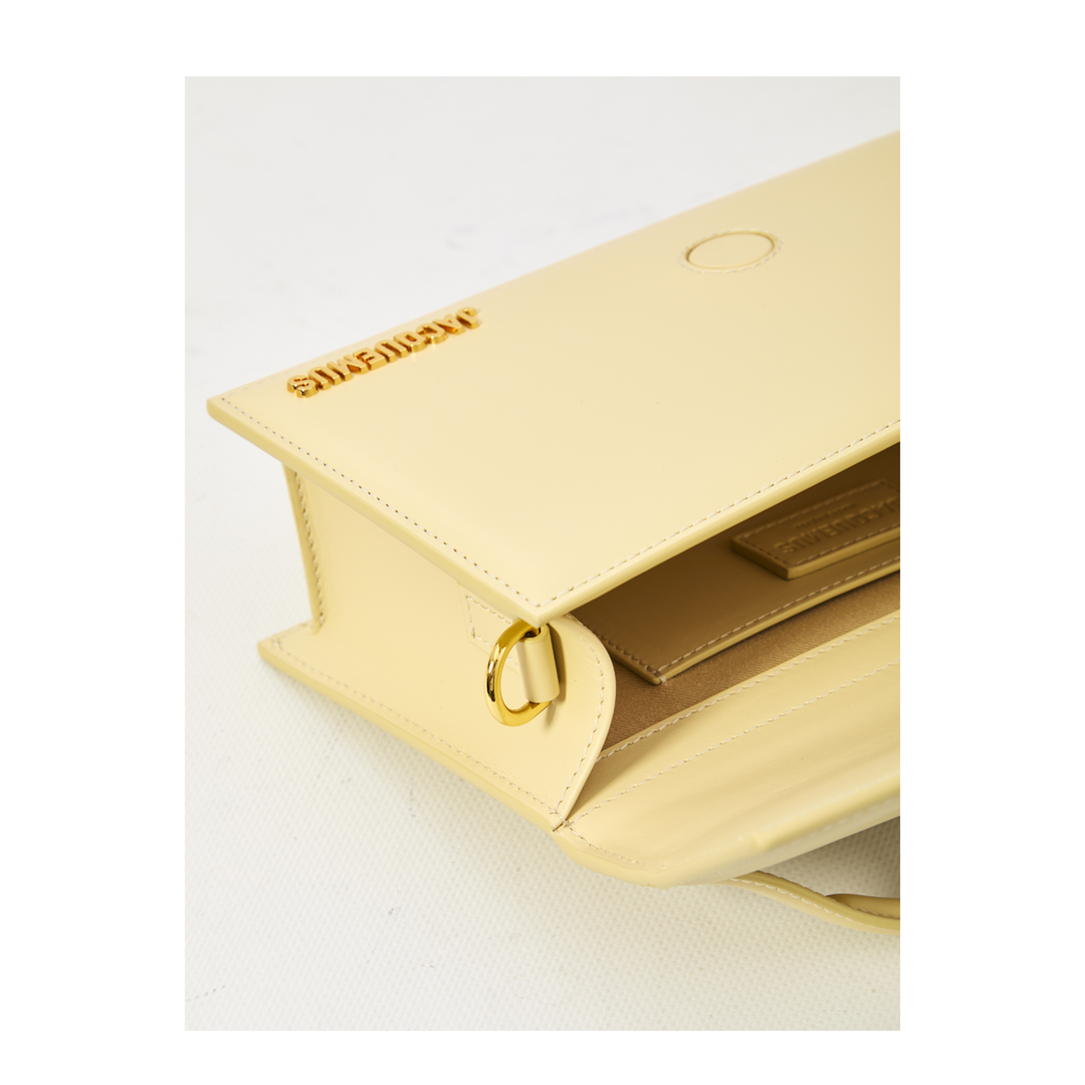 Le Grand Bambino Calf Leather Top-Handle Bag - Ivory - Image 4