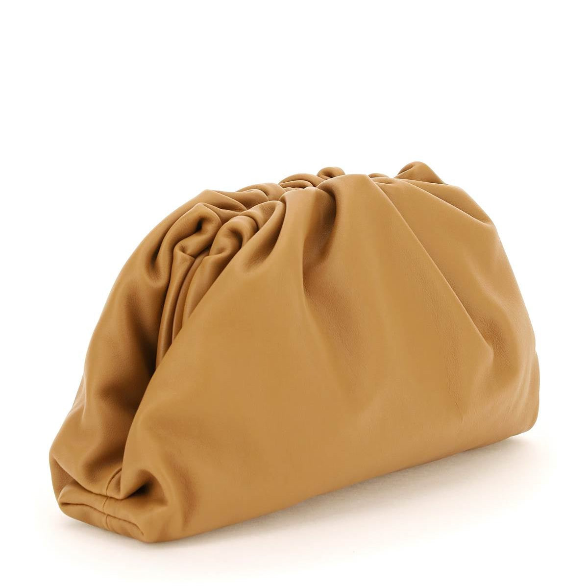 Calfskin Clutch - Almond - Image 4