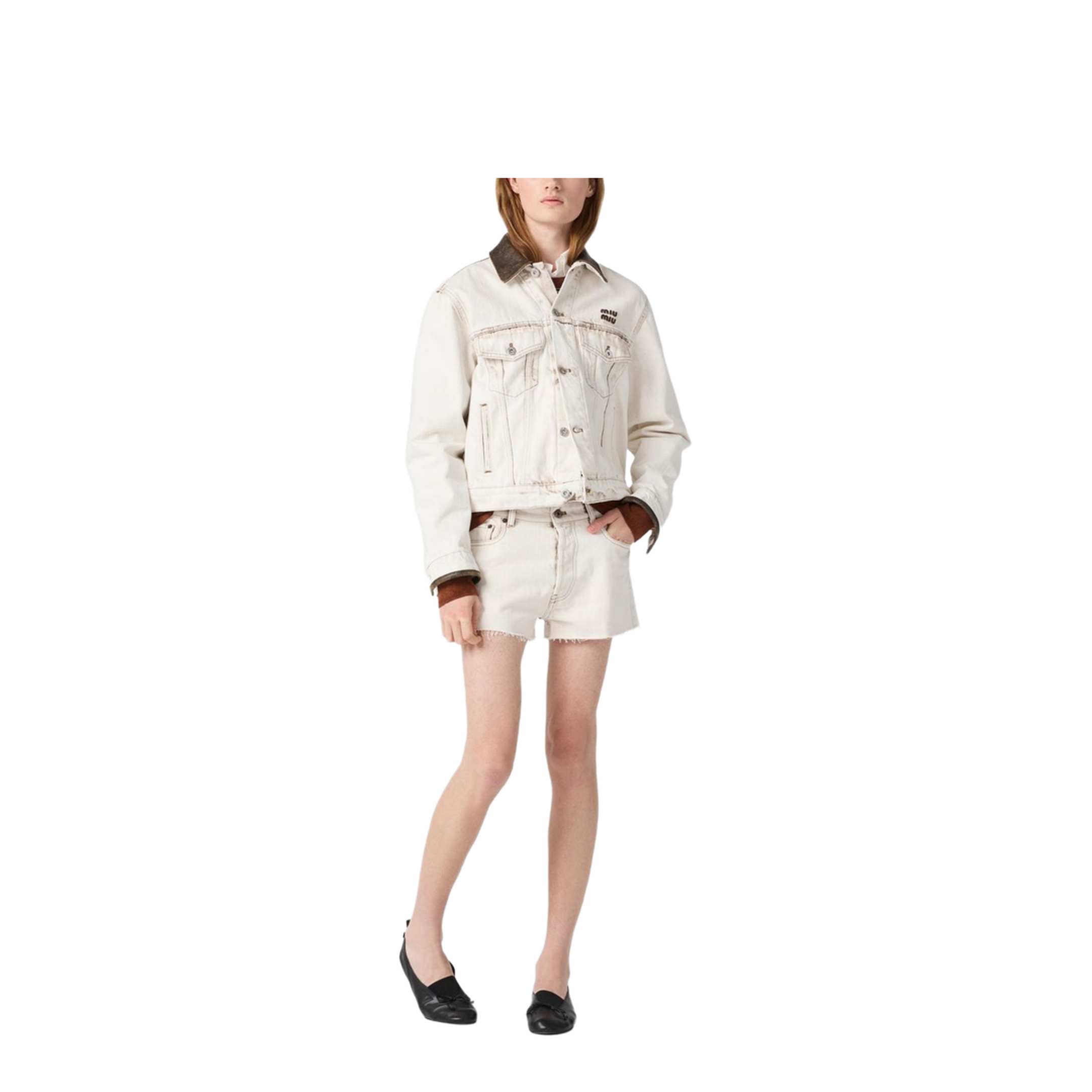 Denim Bomber Jacket - Image 6