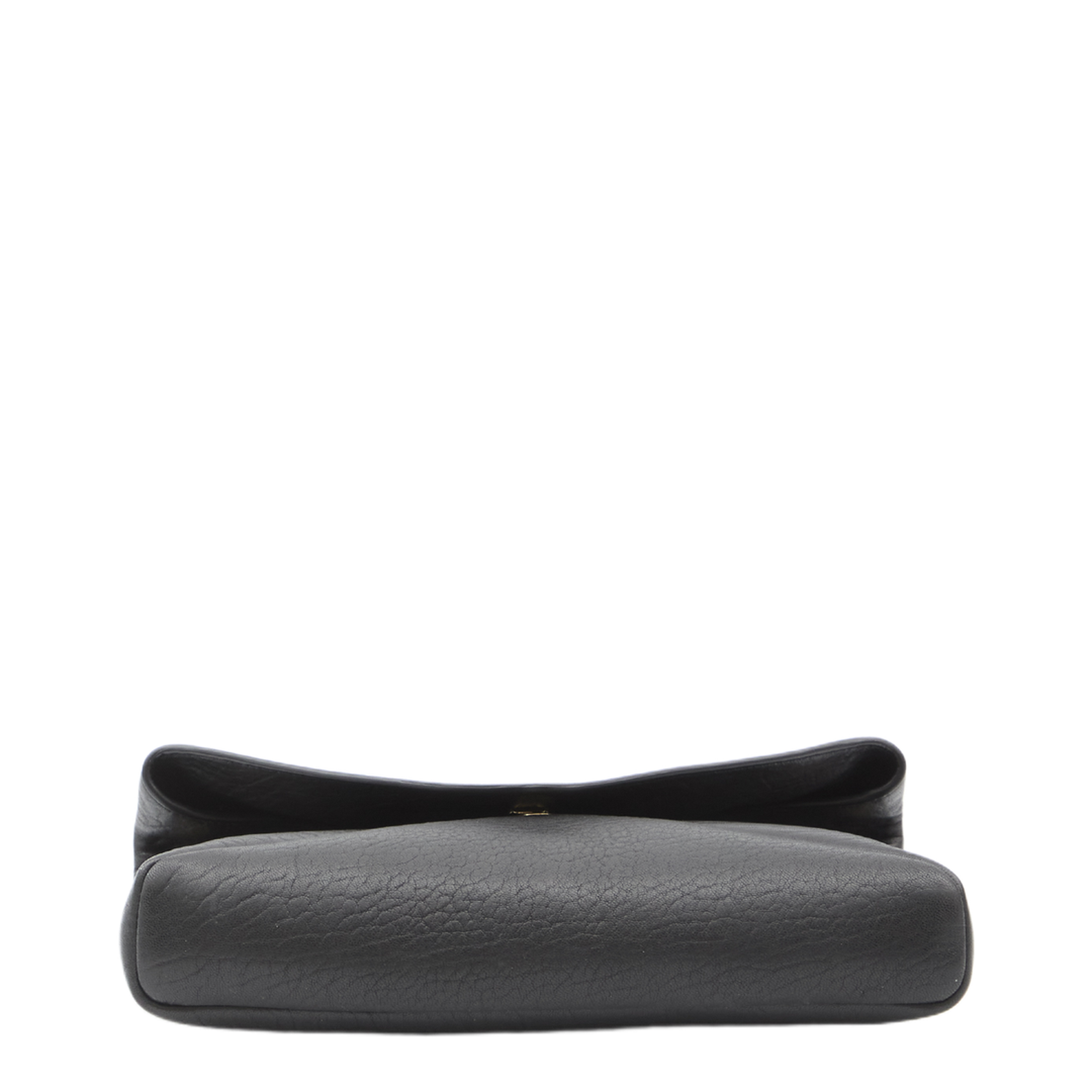 Cassandre Medium Lambskin Pouch on Chain - Black - Image 3