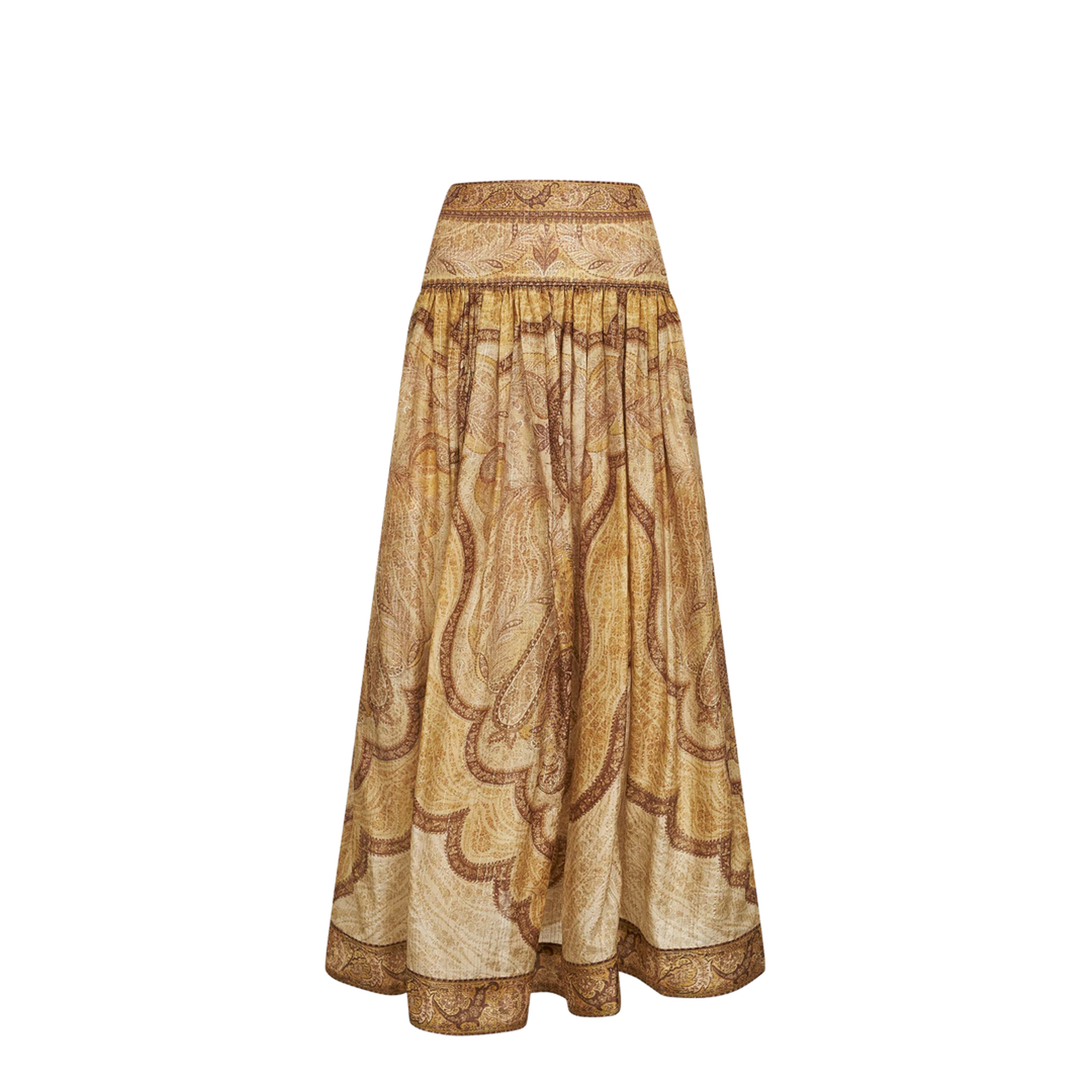 Women Skirt Mustard - Image 3