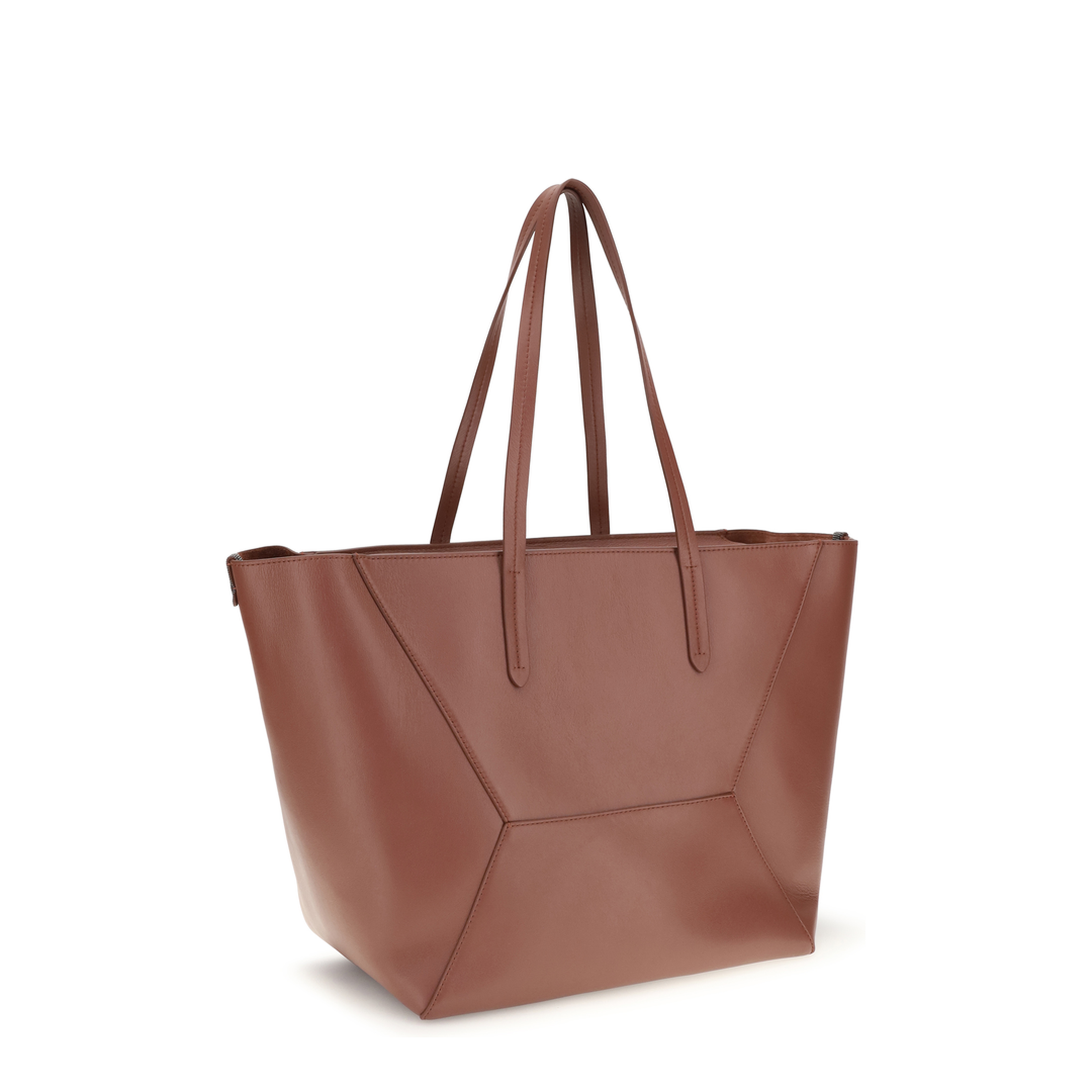 BC Duo Calfskin Shoulder Bag - Moonbeam - Image 2
