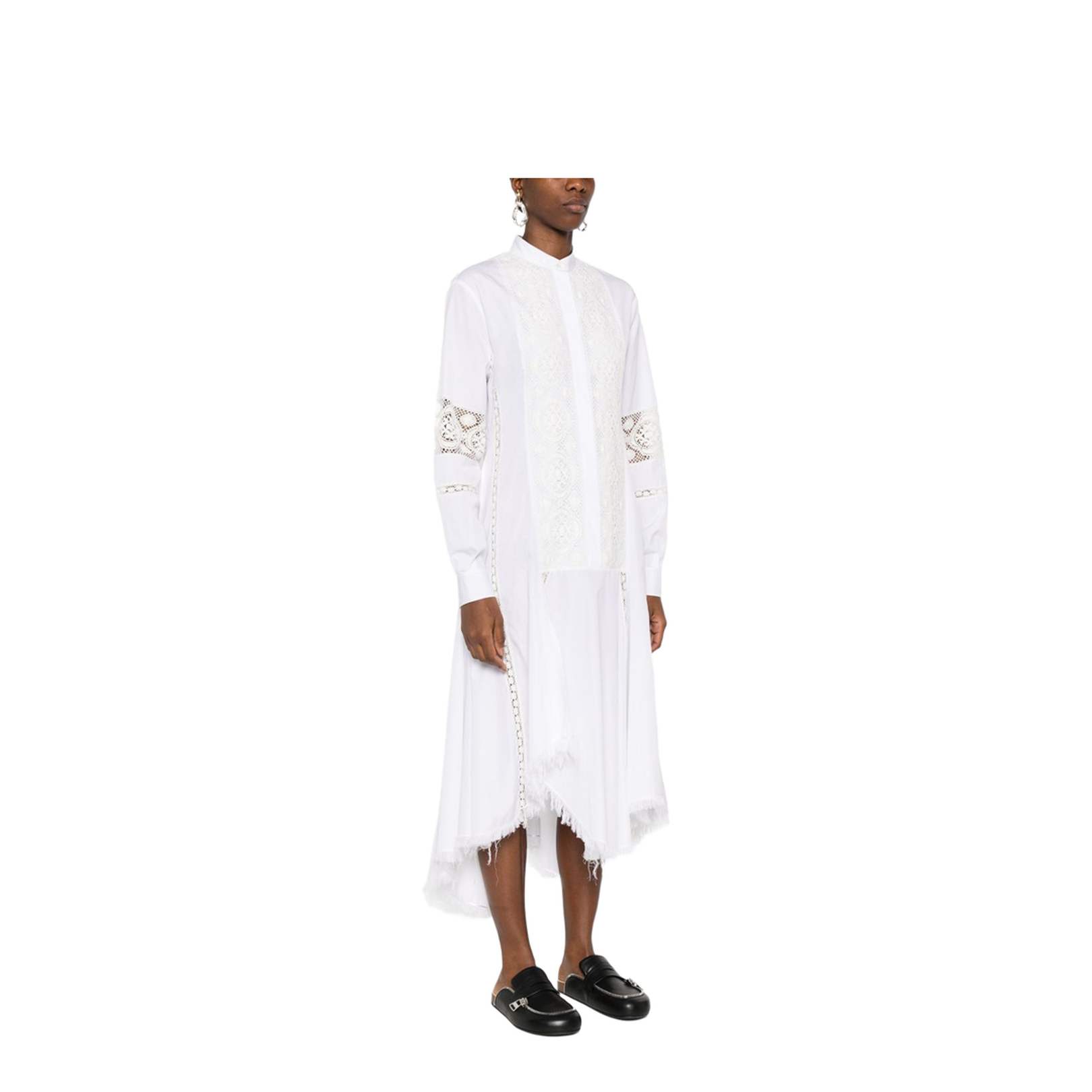 Cotton Chemisier Dress - Image 5
