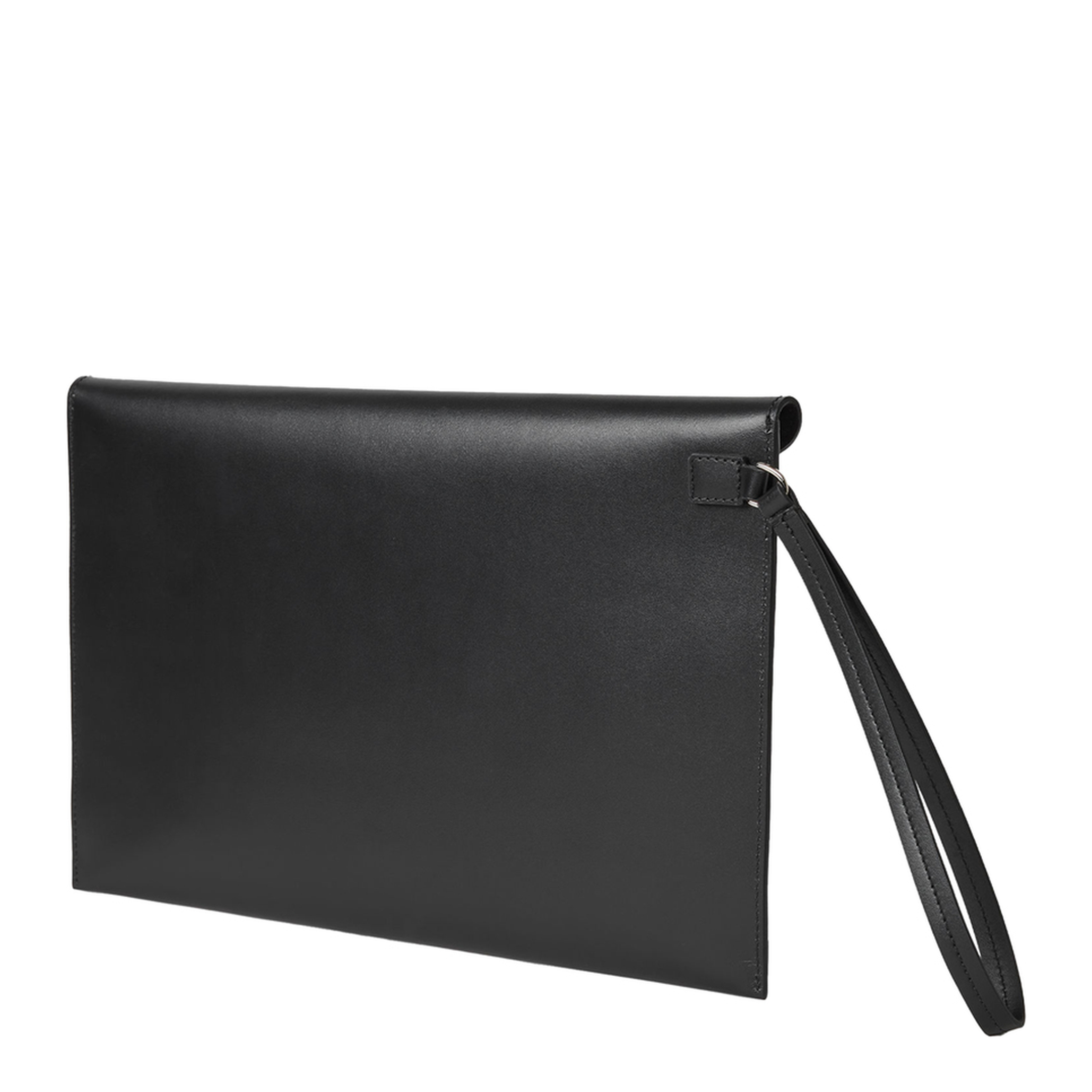 FF Large Leather Pouch - Black - Image 3