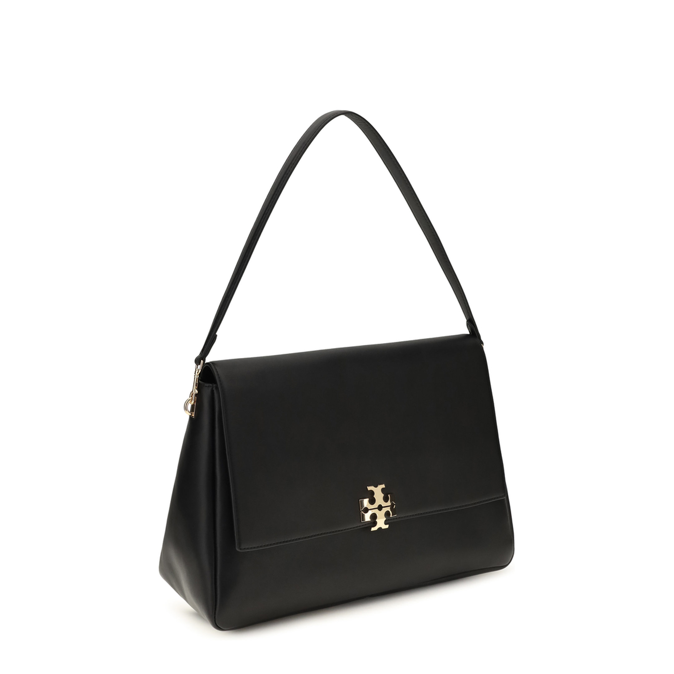 Charlie Large Calfskin Shoulder Bag - Black - Image 2