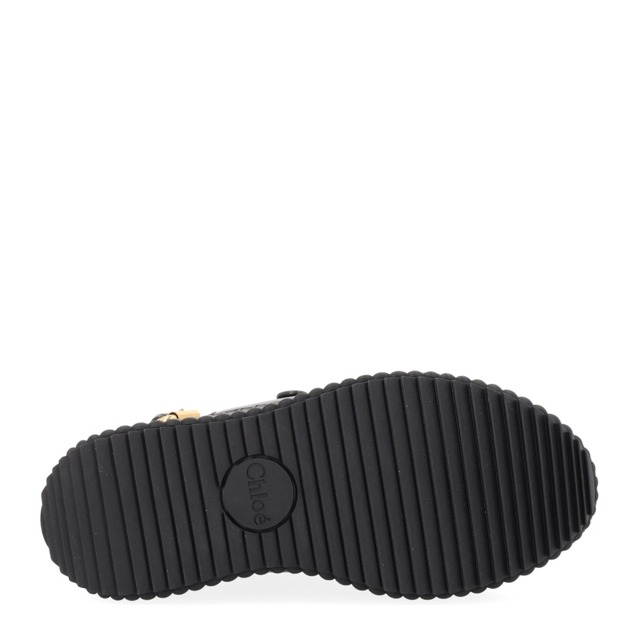 Nama Sandal With Wedge in Black - Image 6