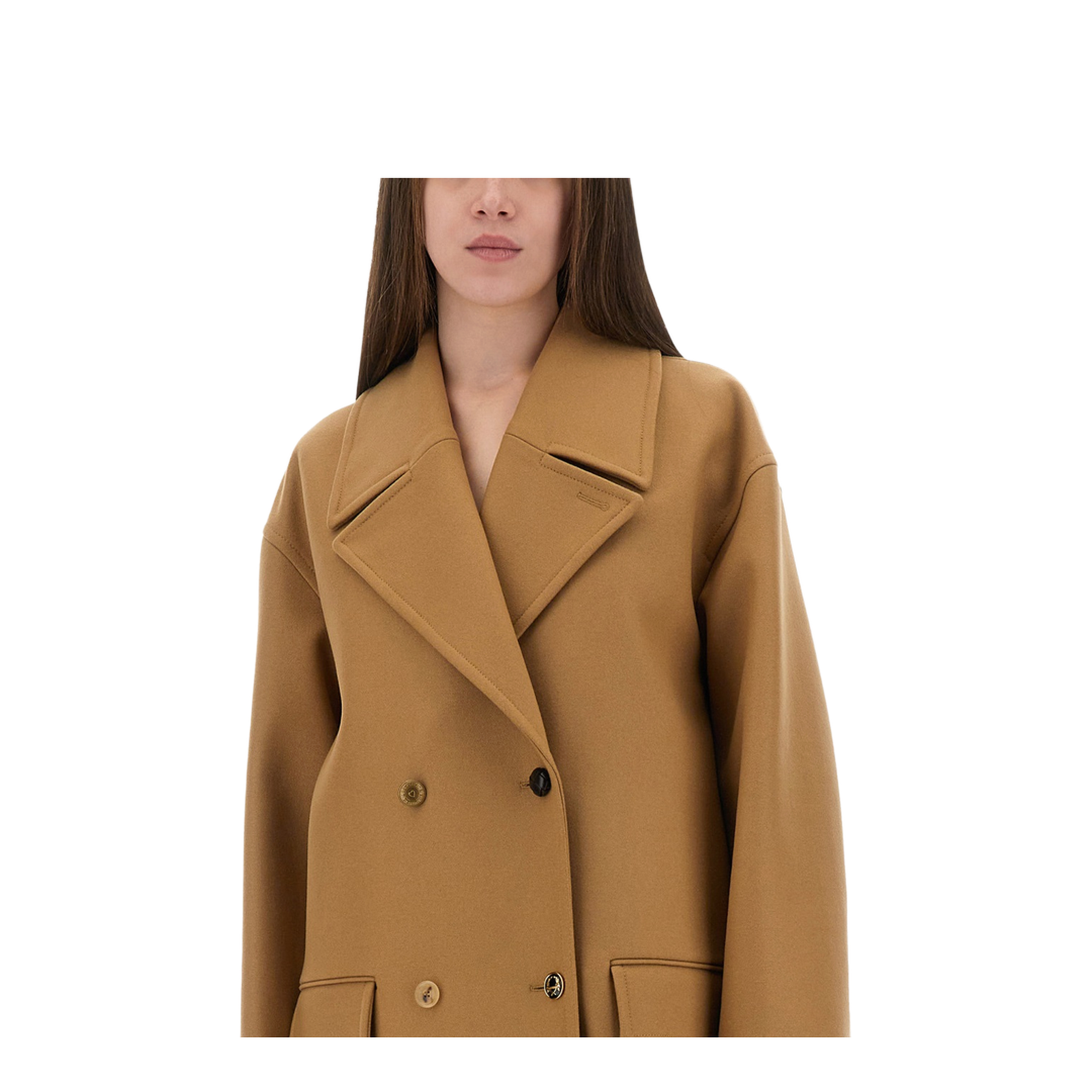 Double-Breasted Coat - Image 2