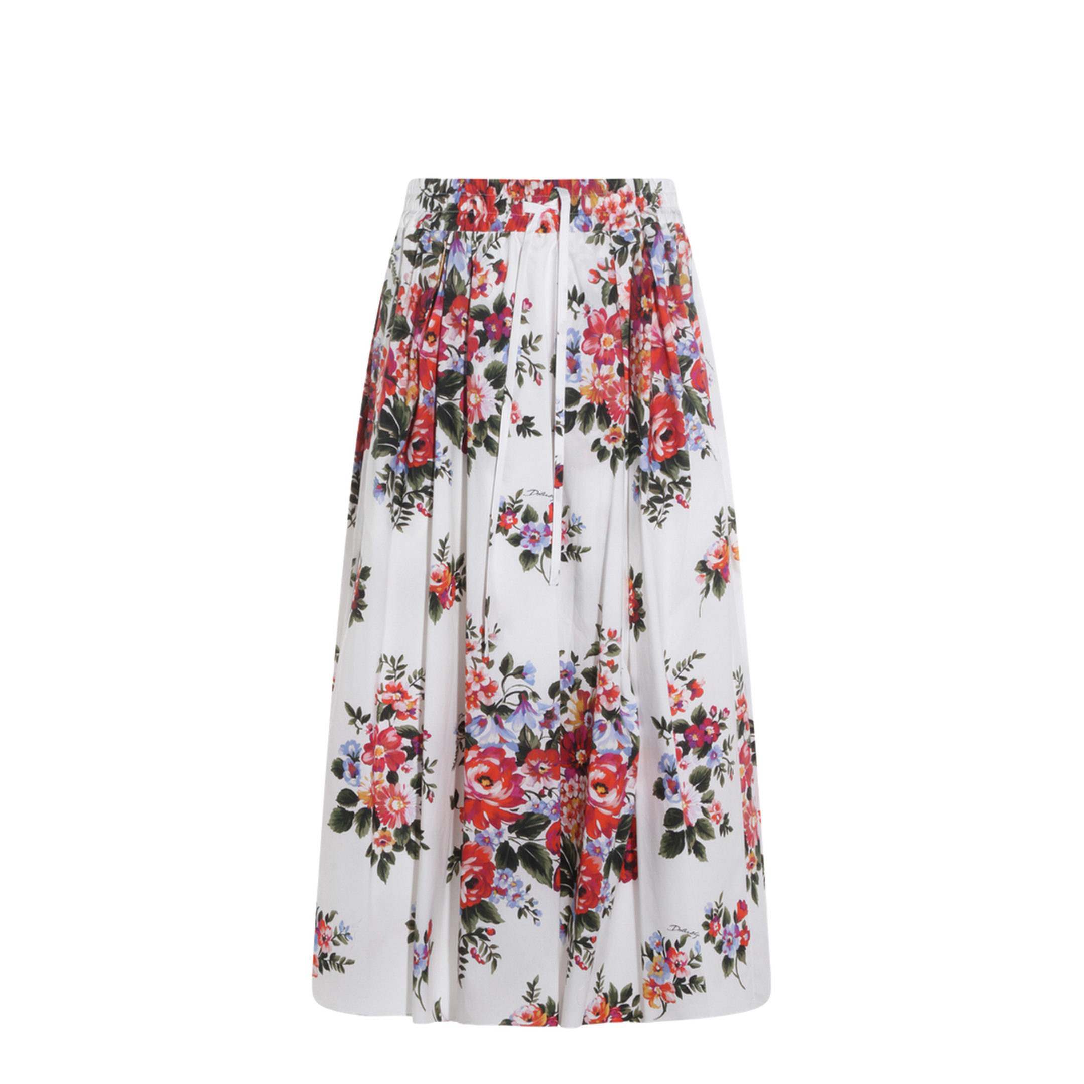 Long Skirt with a Floral Print - Image 1